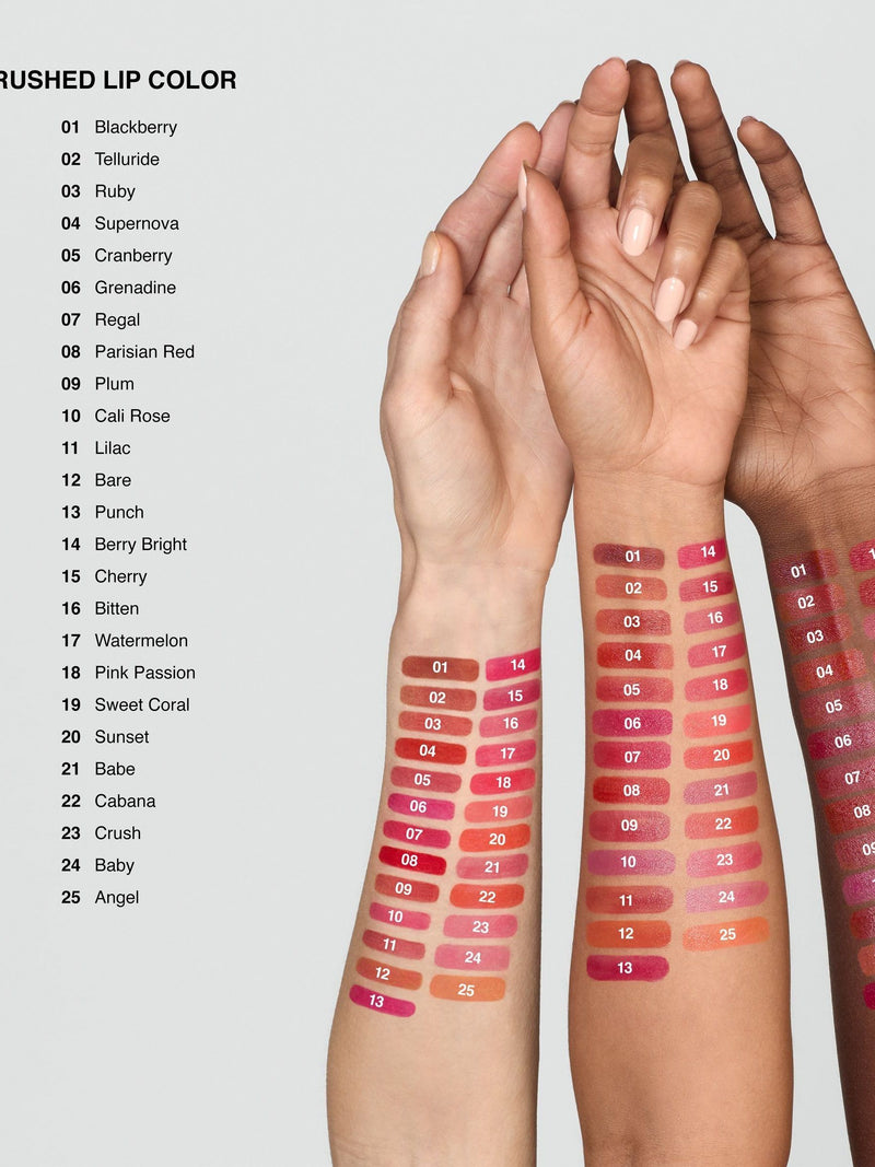 Bobbi Brown Mini Crushed Lip Colour Parisian Red, imported from the UK
