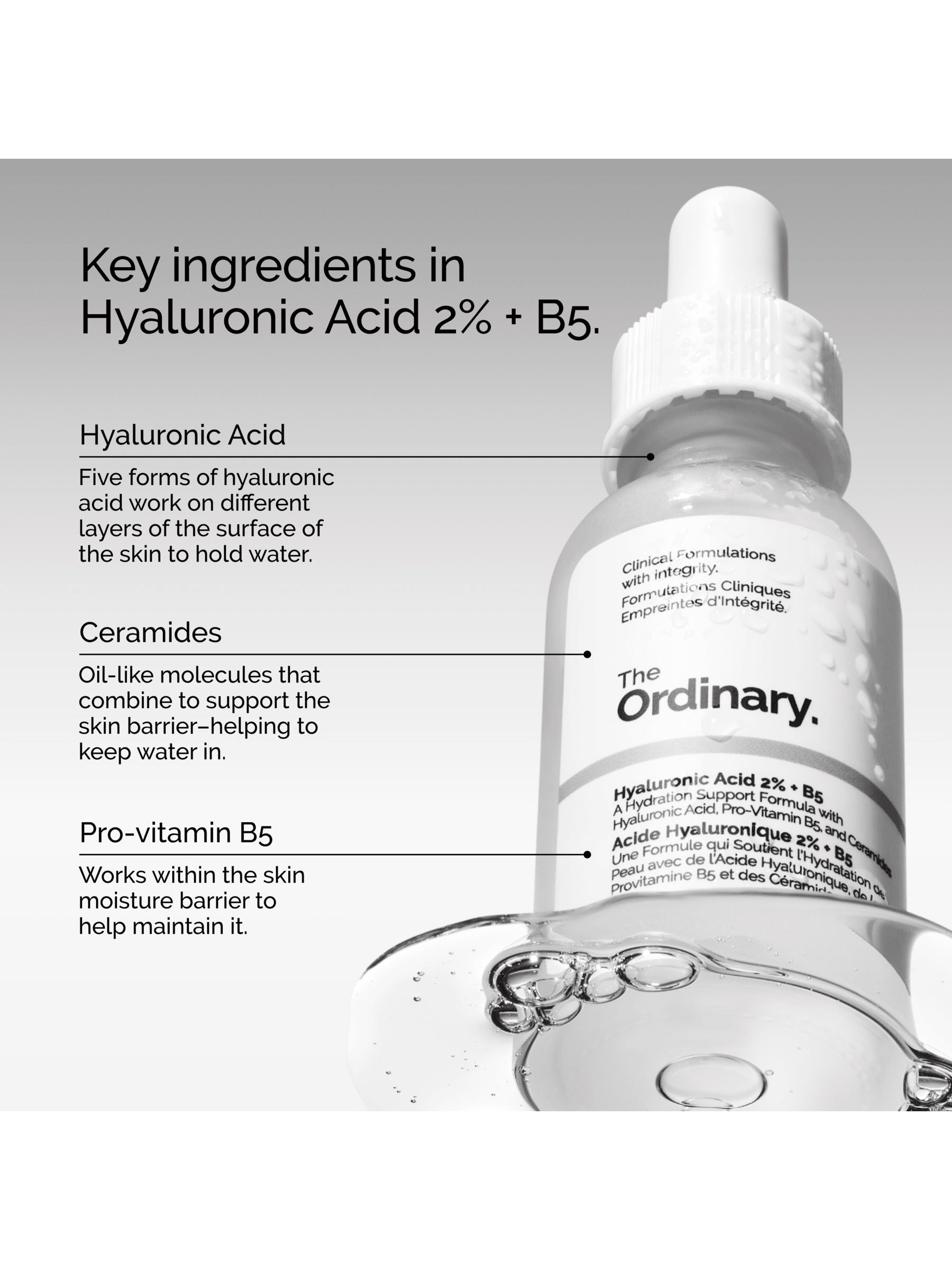 The Ordinary Hyaluronic Acid Serum 60ml, UK version