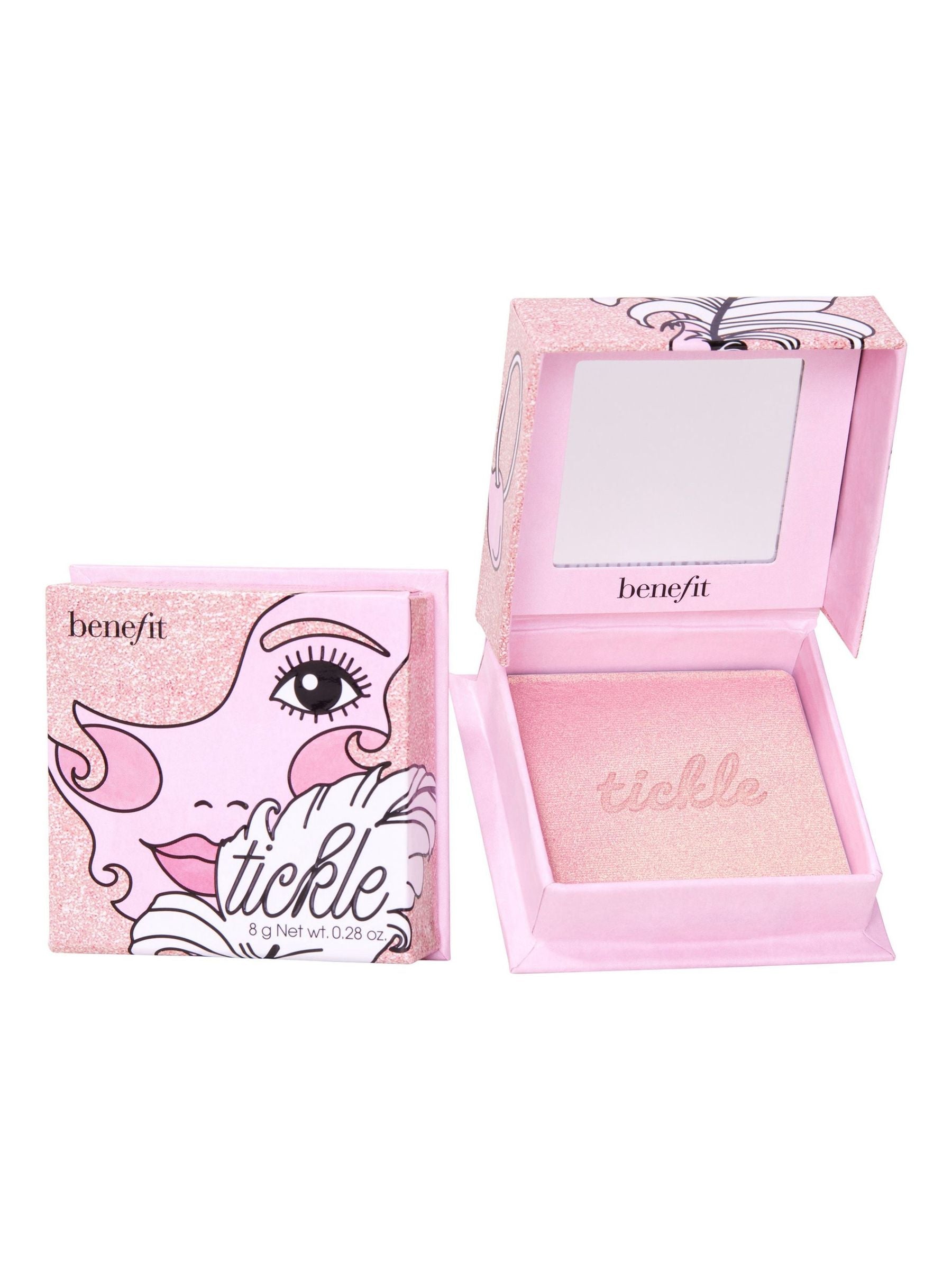 Benefit Tickle Golden Pink highlighter - British product