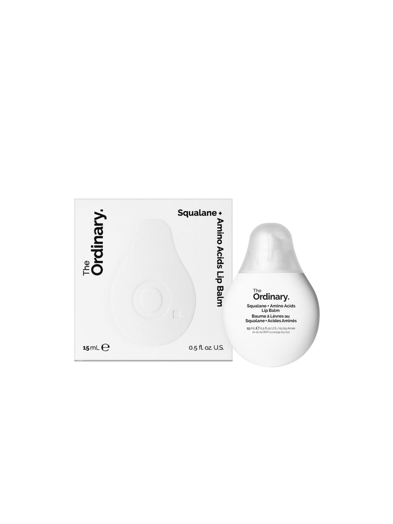 The Ordinary Squalane & Amino Acids lip balm 15ml, imported from the UK