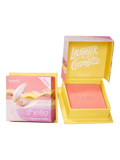 Next Benefit Shellie Warm Seashell Pink Blusher Powder Blush Travel Size- Buy online at McGrocer