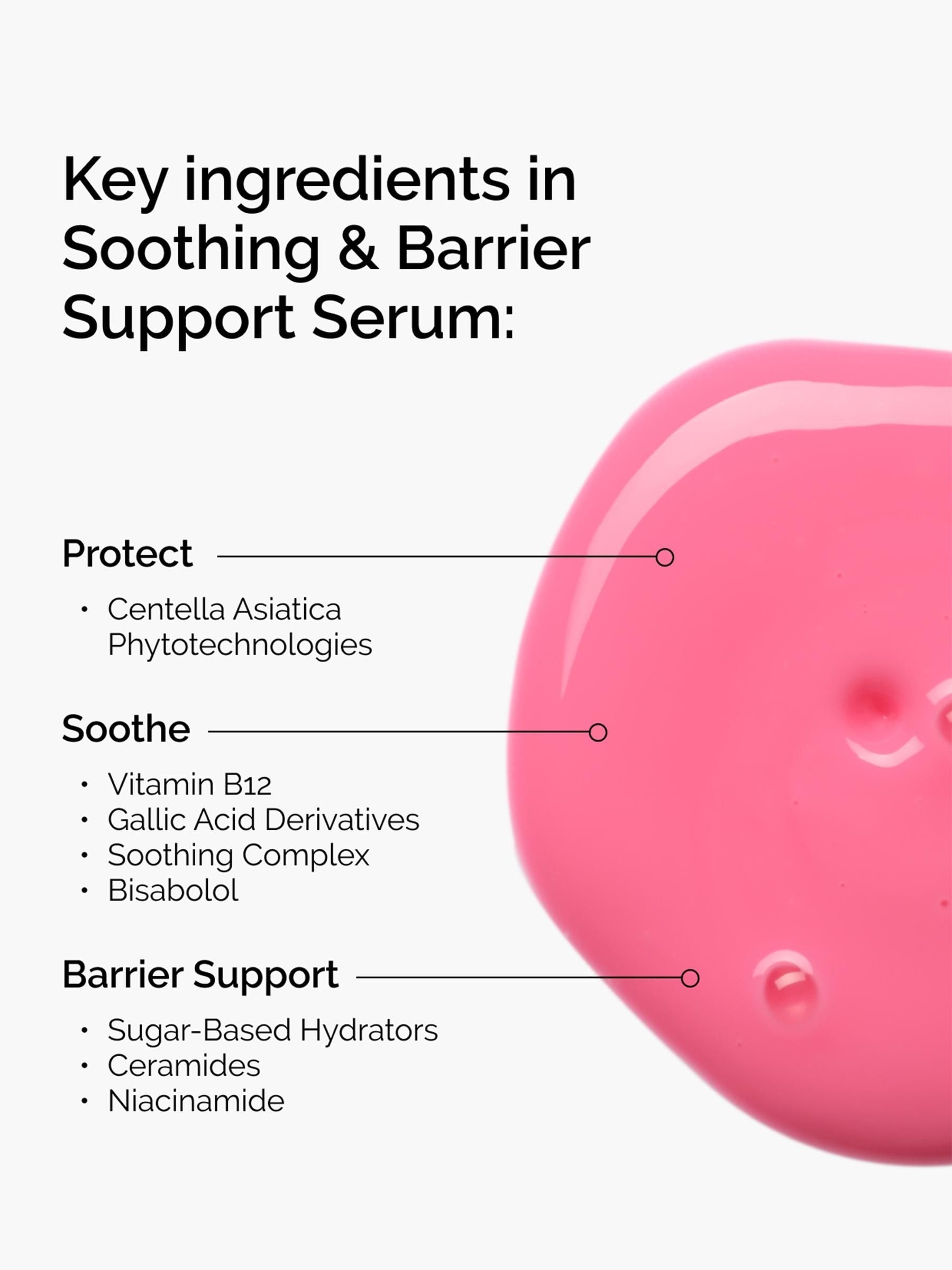 The Ordinary soothing and barrier support facial serum 30ml (British brand)
