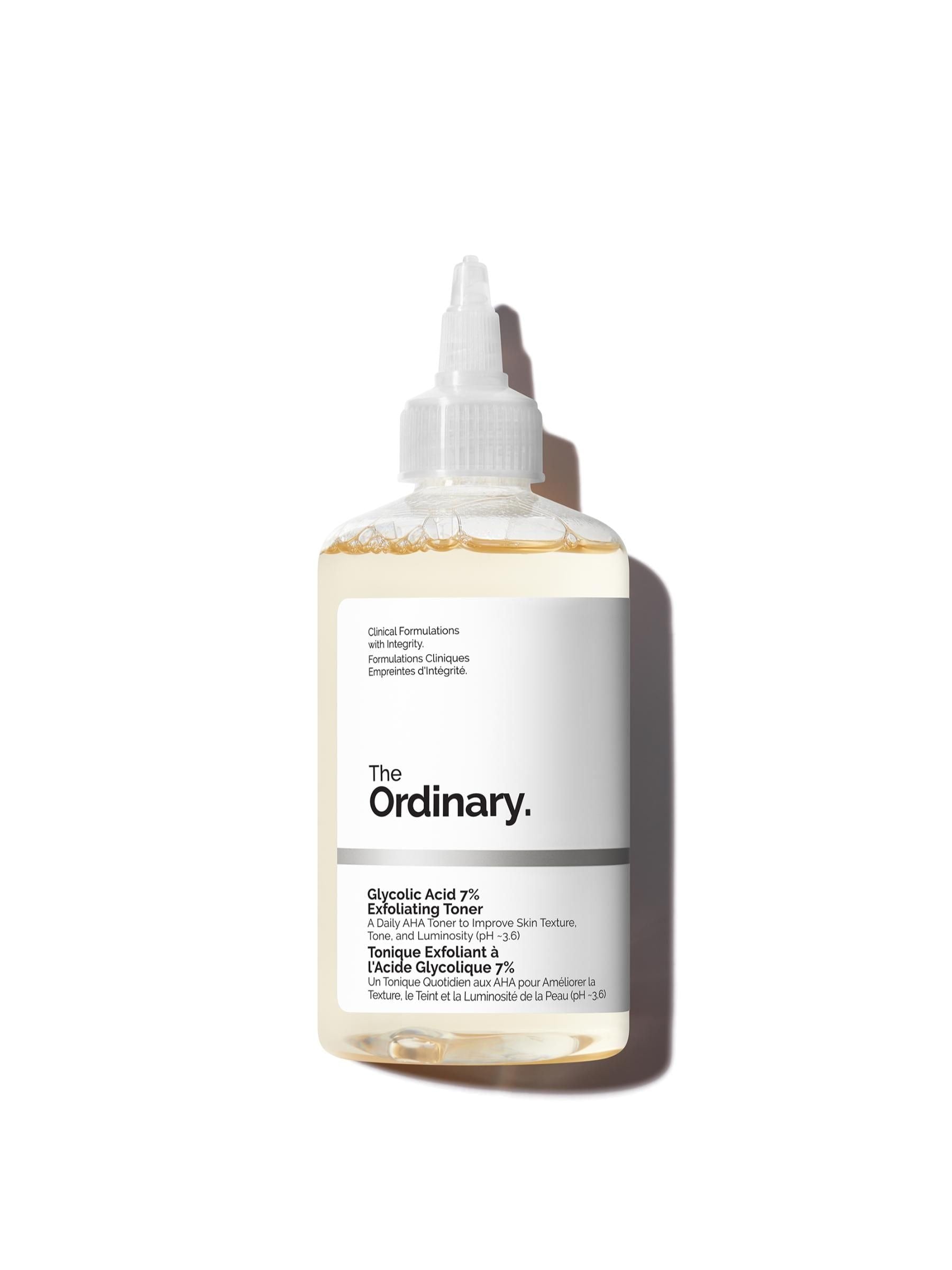 The Ordinary Glycolic Acid Exfoliating Toner 240ml (British brand)