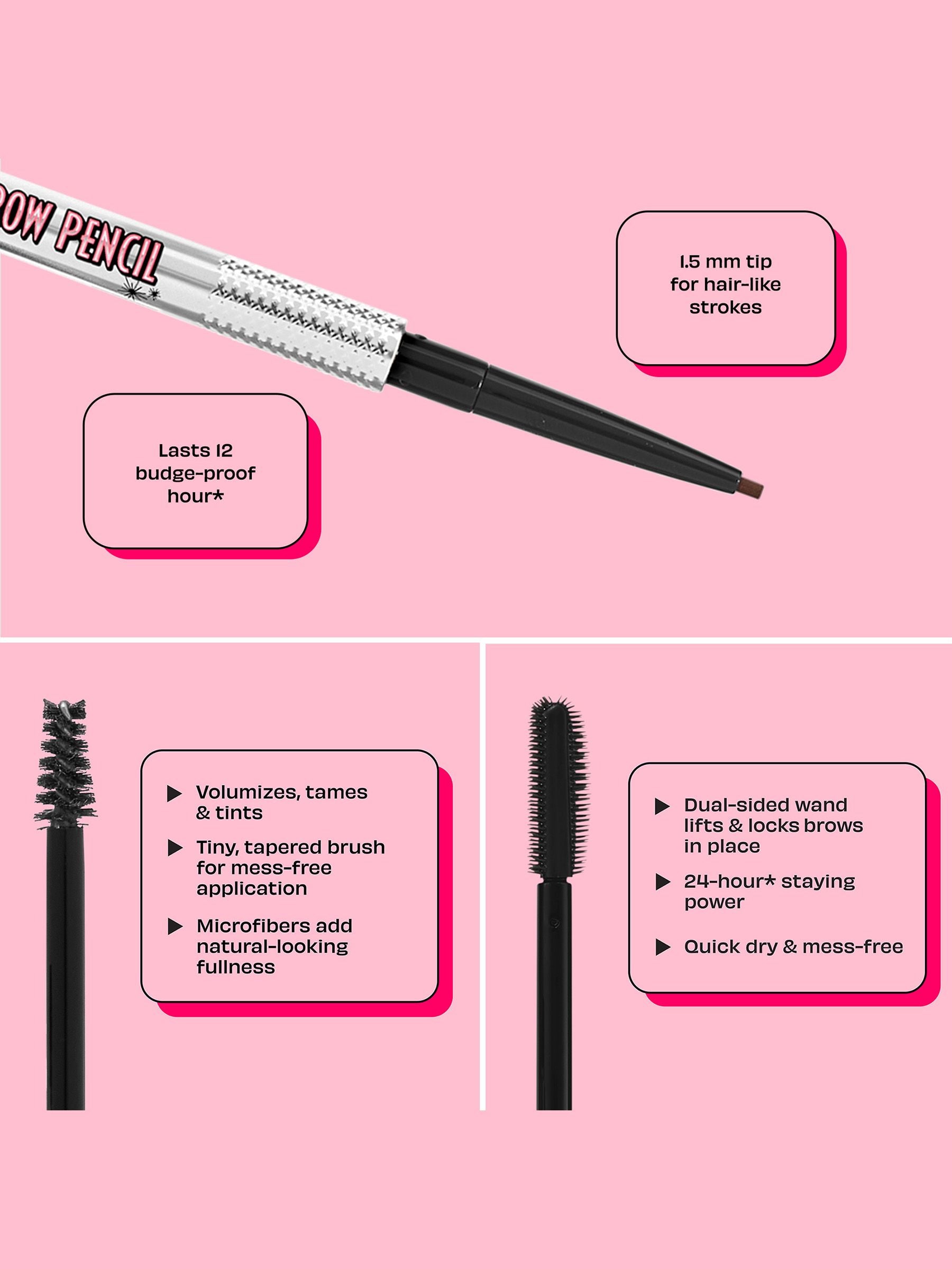 Benefit Brow Haul of Fame Brow Basics Set (Worth £55)