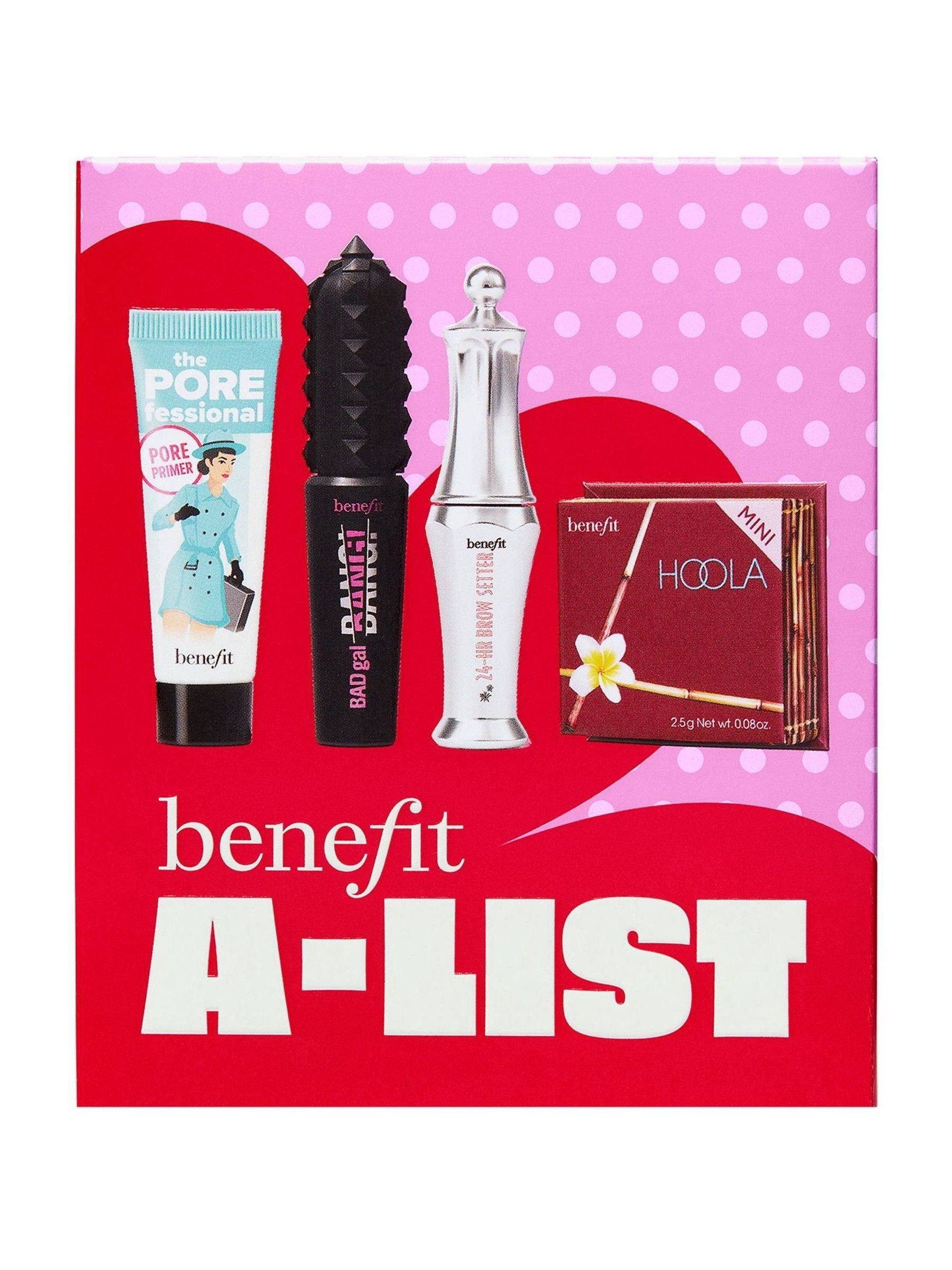 Benefit A List Full Glam Kit gift set - British product