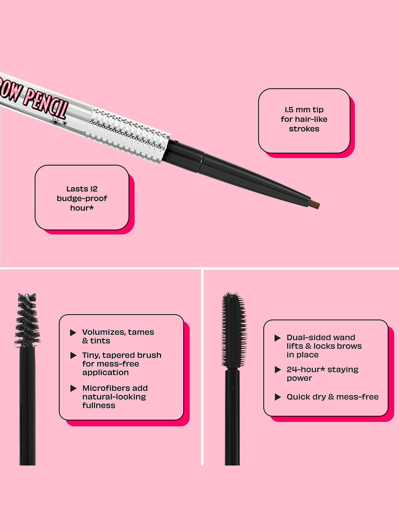 Benefit Brow Haul of Fame Brow Basics Set (Worth £55)