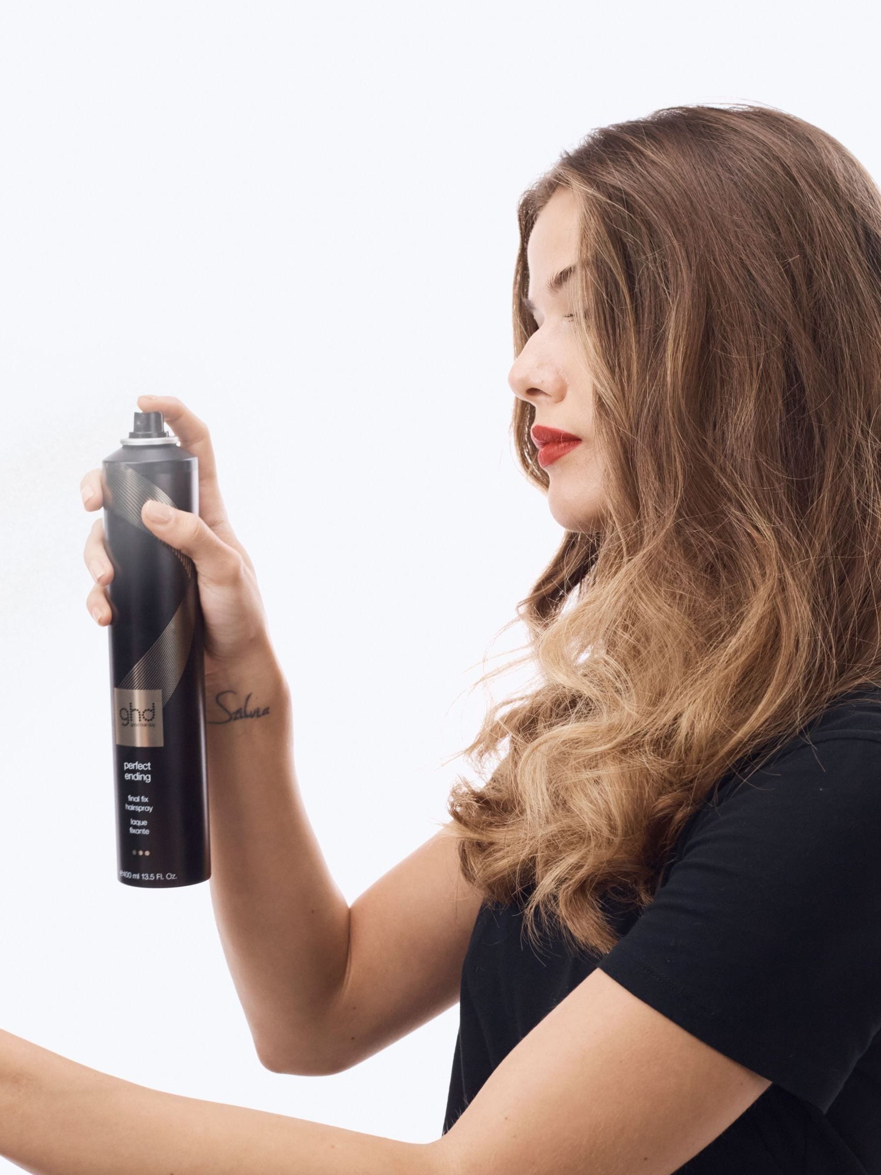 ghd Perfect Ending Final Fix hair spray Travel Size 75ml, UK version