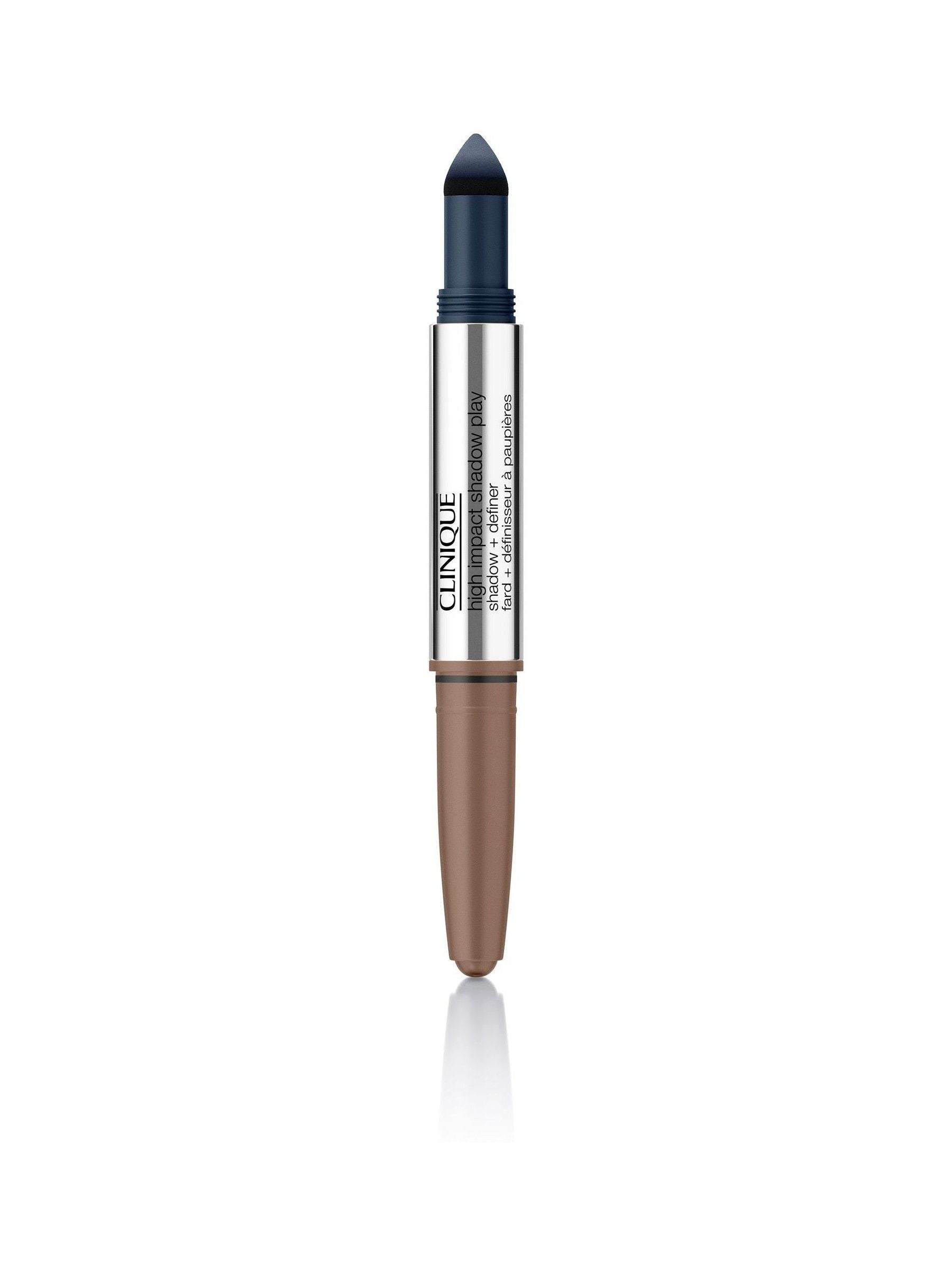 Clinique High Impact Shadow Play Eyeshadow Cafe Au Lait Dual-Ended Eyeshadow Stick