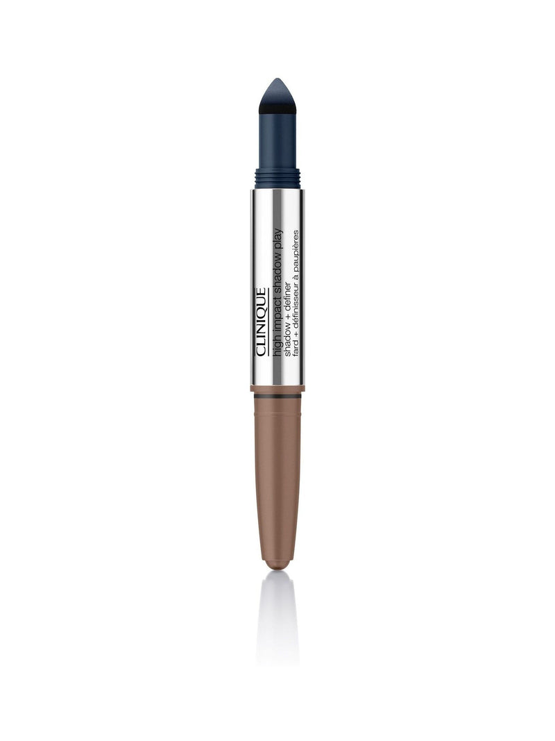 Clinique High Impact Shadow Play Eyeshadow Cafe Au Lait Dual-Ended Eyeshadow Stick
