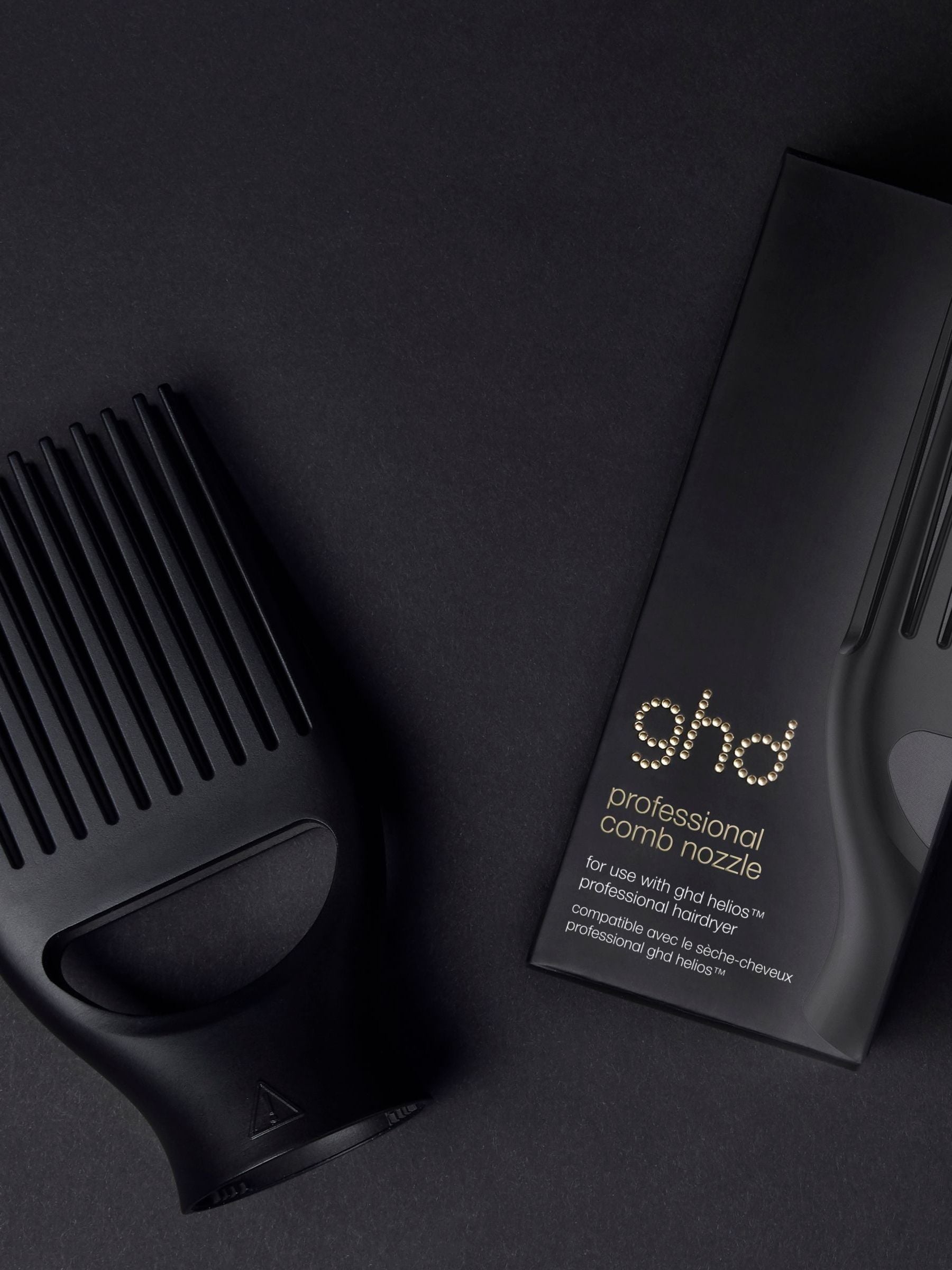 ghd comb nozzle Helios attachment hair dryer (British brand)
