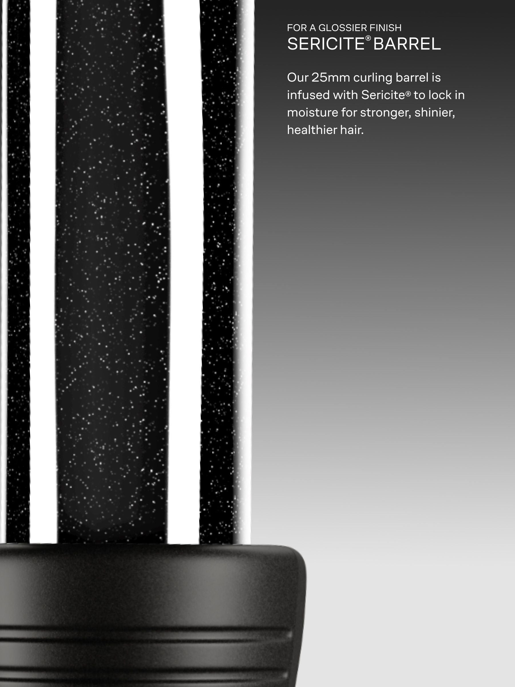 Cloud Nine curling wand 25mm barrel (British brand)