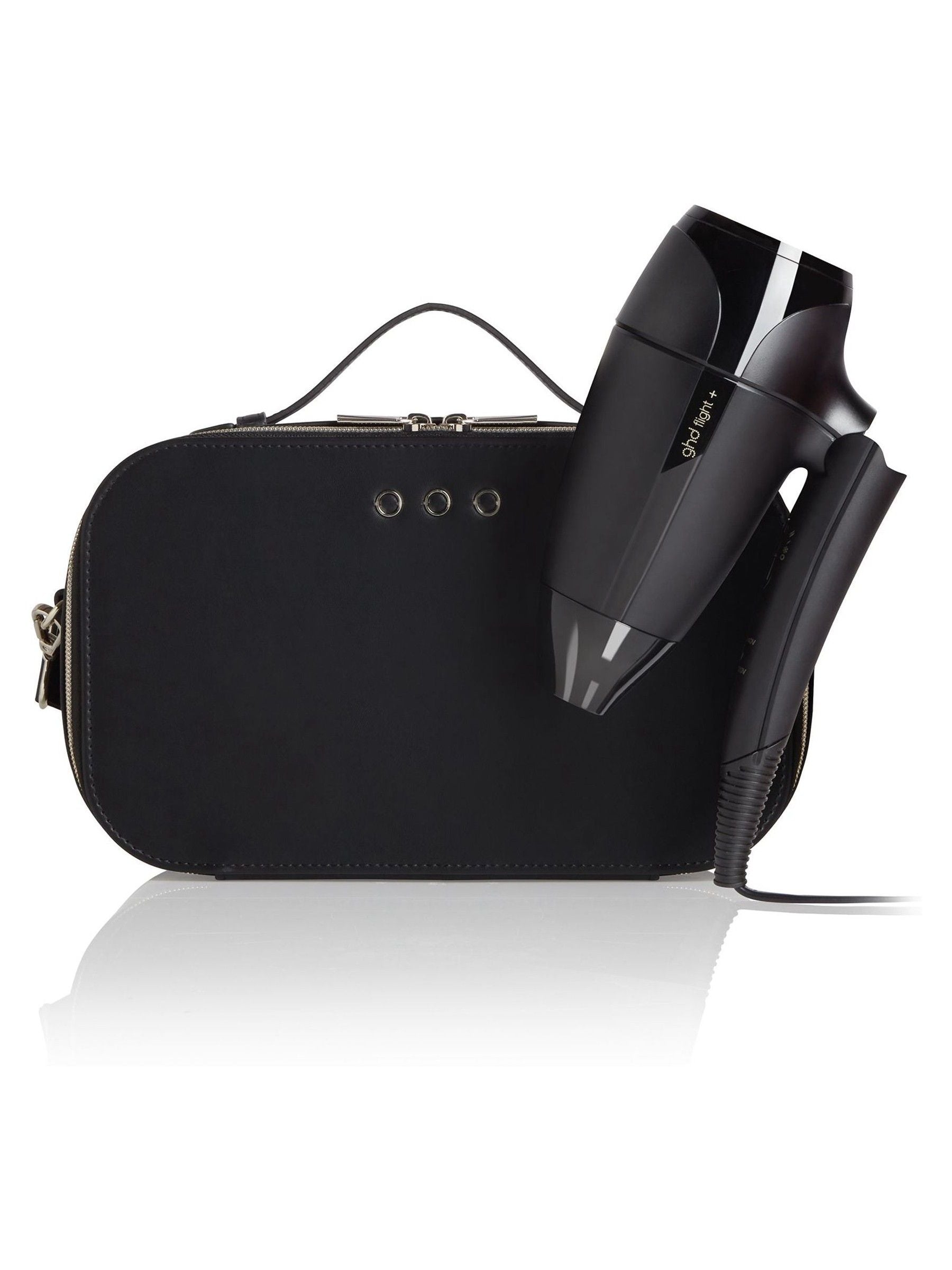 ghd Flight+ travel hair dryer with travel case, UK version