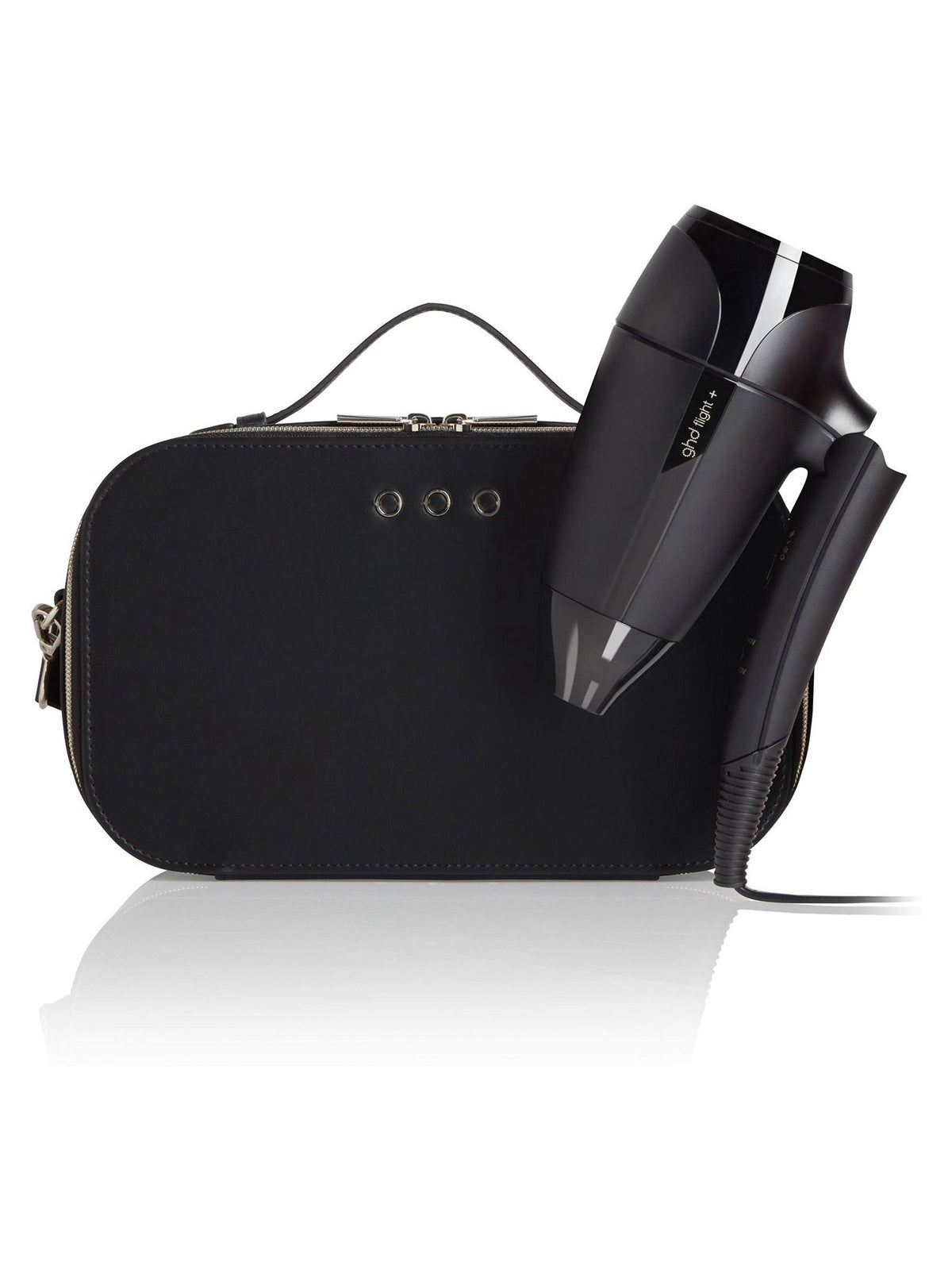 ghd Flight+ travel hair dryer with travel case, UK version