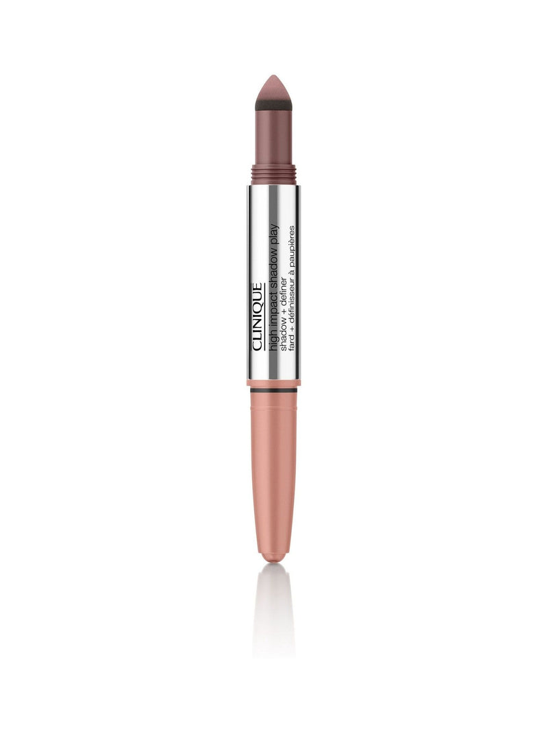 Clinique High Impact Shadow Play Eyeshadow Cafe Au Lait Dual-Ended Eyeshadow Stick