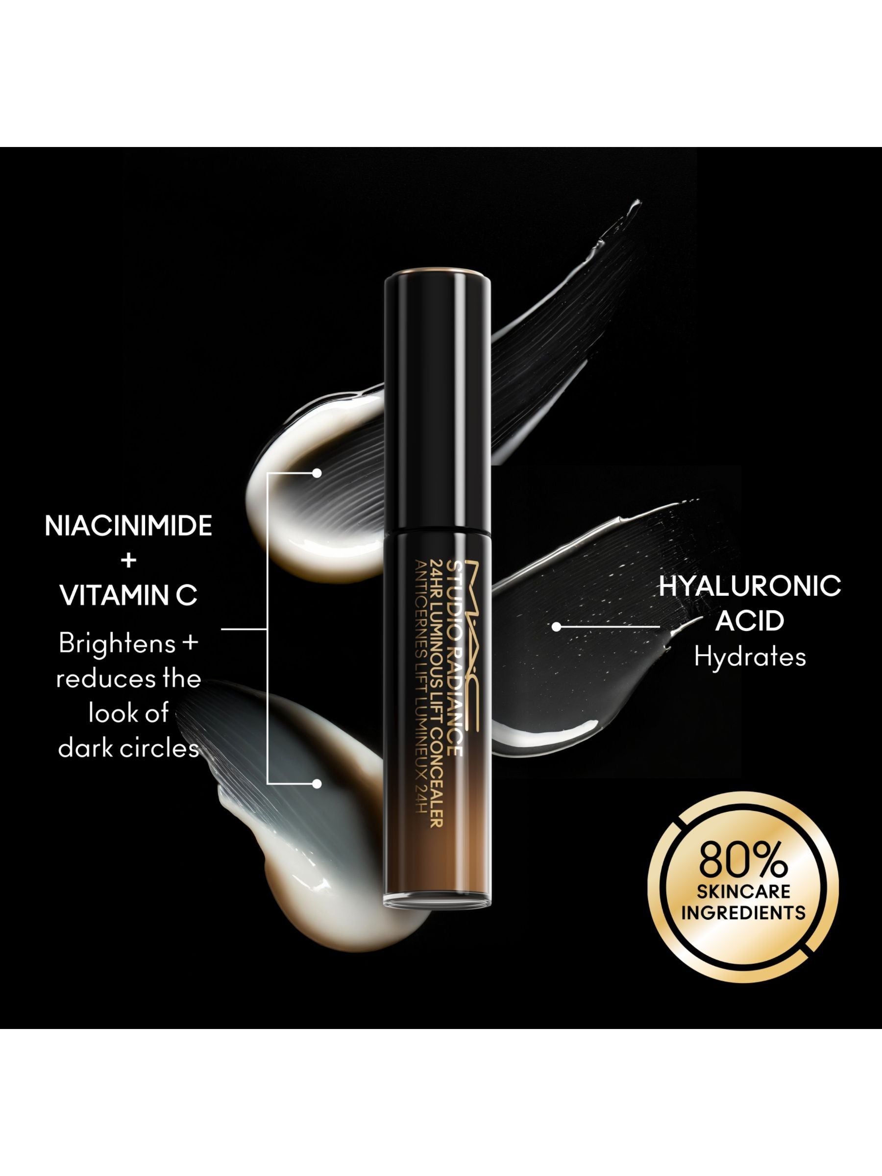 MAC Studio Radiance 24Hr Luminous Lift Concealer - British product
