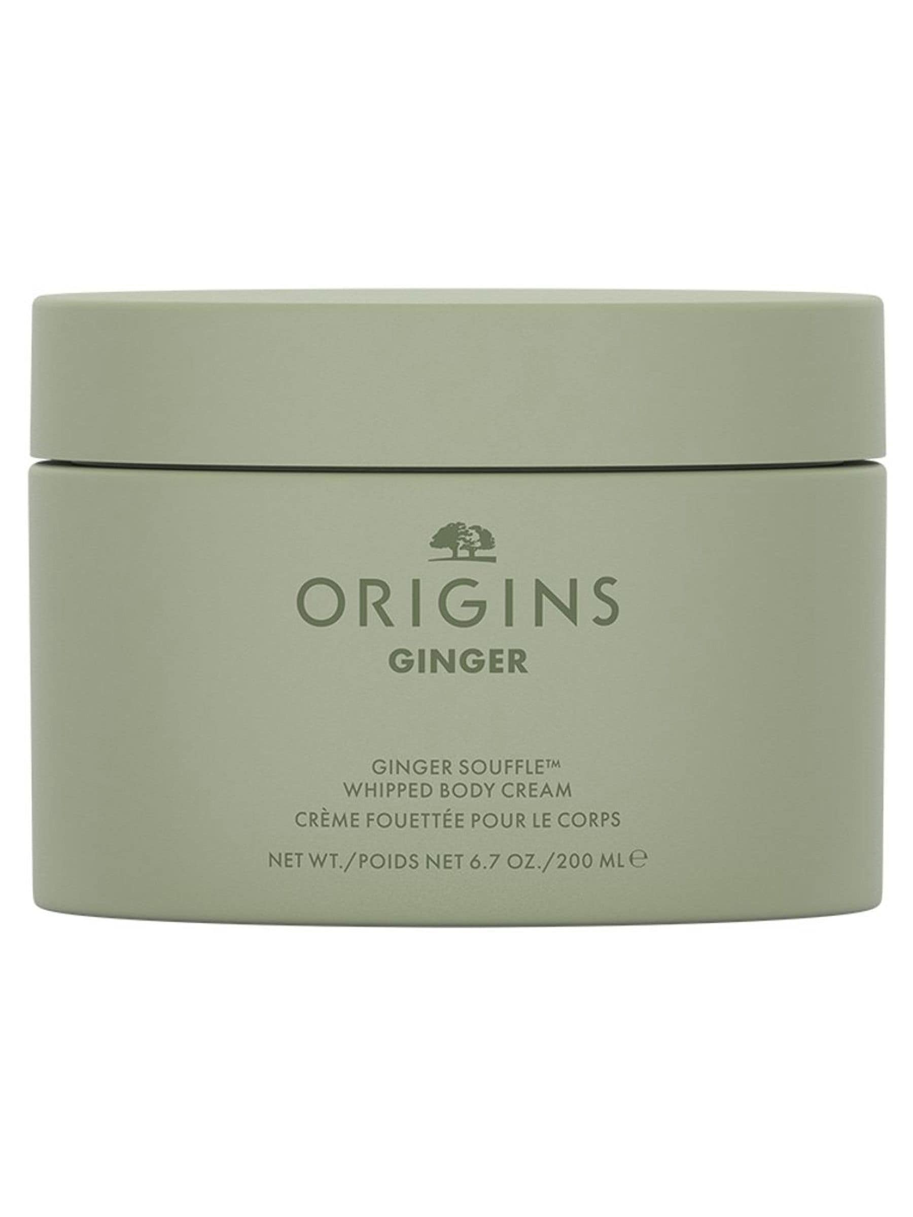 Origins Ginger Souffle whipped body cream 200ml, imported from the UK