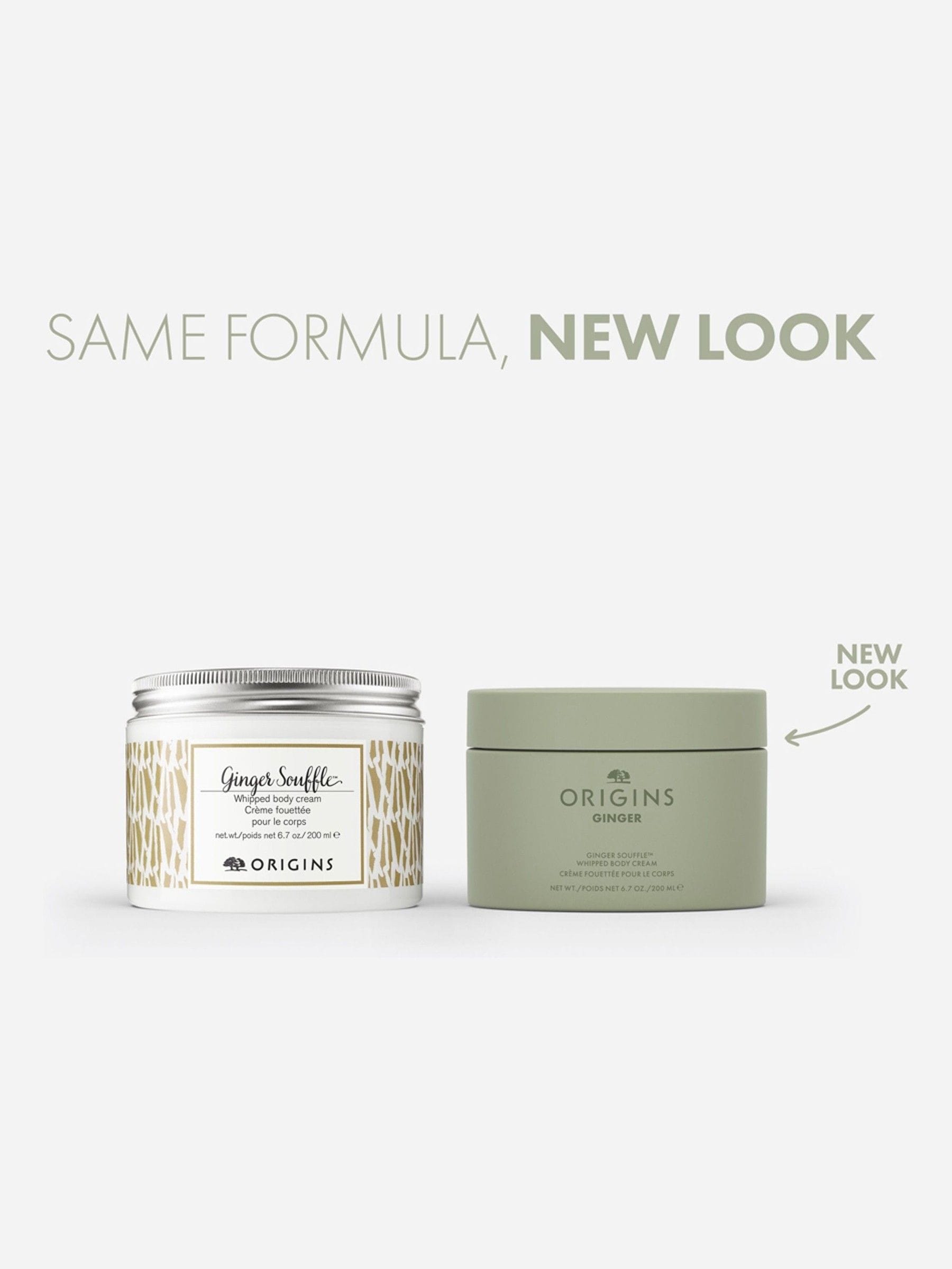 Origins Ginger Souffle whipped body cream 200ml, imported from the UK