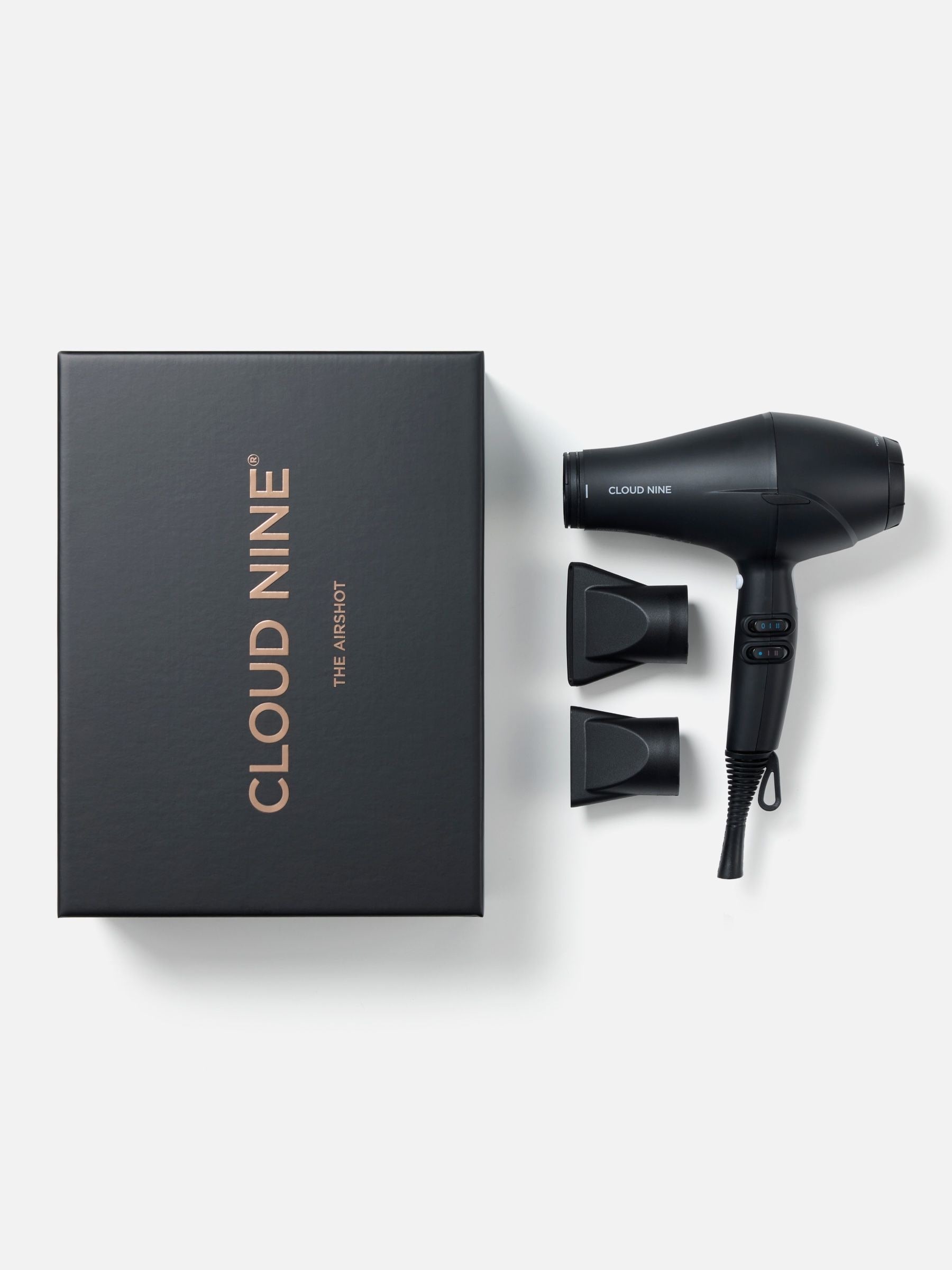 Cloud Nine The Airshot ionic hair dryer - British product