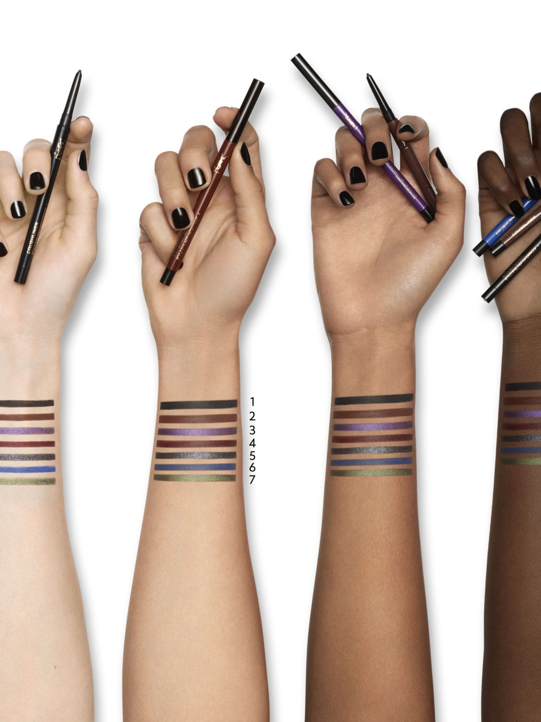 Yves Saint Laurent Crushliner waterproof eyeliner pencil (British brand)