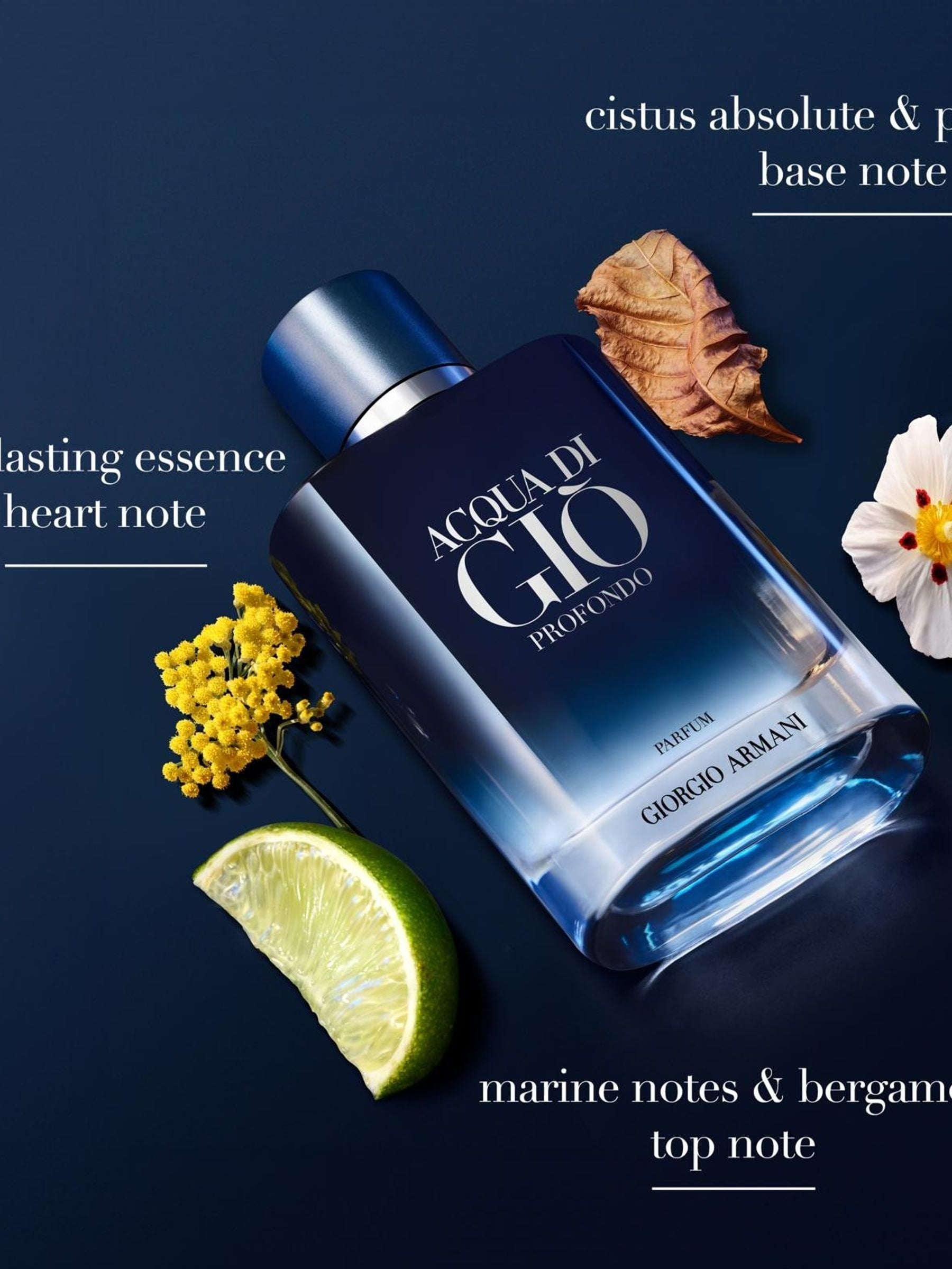 Armani Beauty Acqua Di Gio Profondo perfume 50ml, UK version