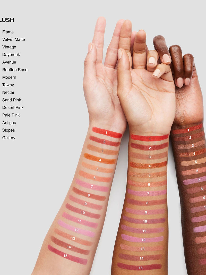 Bobbi Brown blush Desert Pink, imported from the UK
