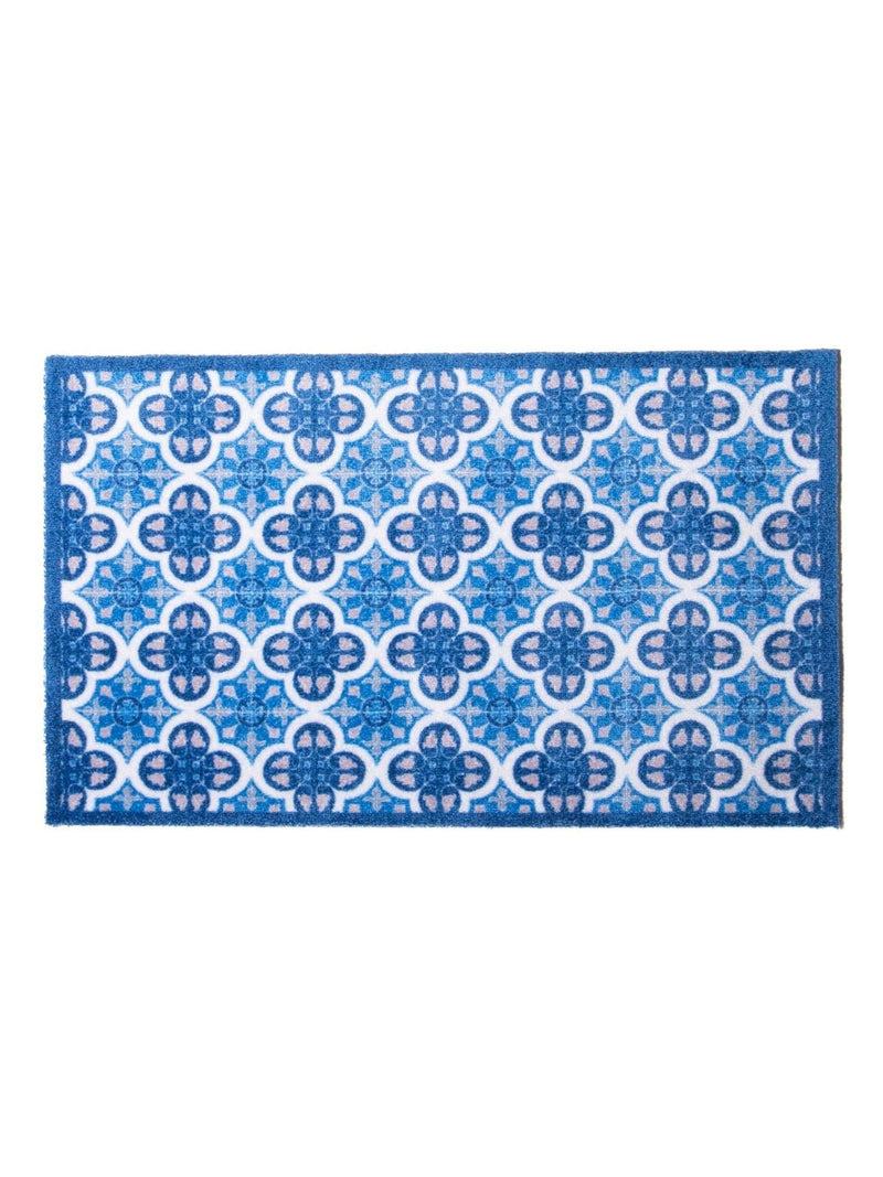 Artsy Mats Blue Mosaic Tile doormat 80x50 cm, UK version