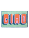 Artsy Mats Green Ciao doormat 60x40cm UK version