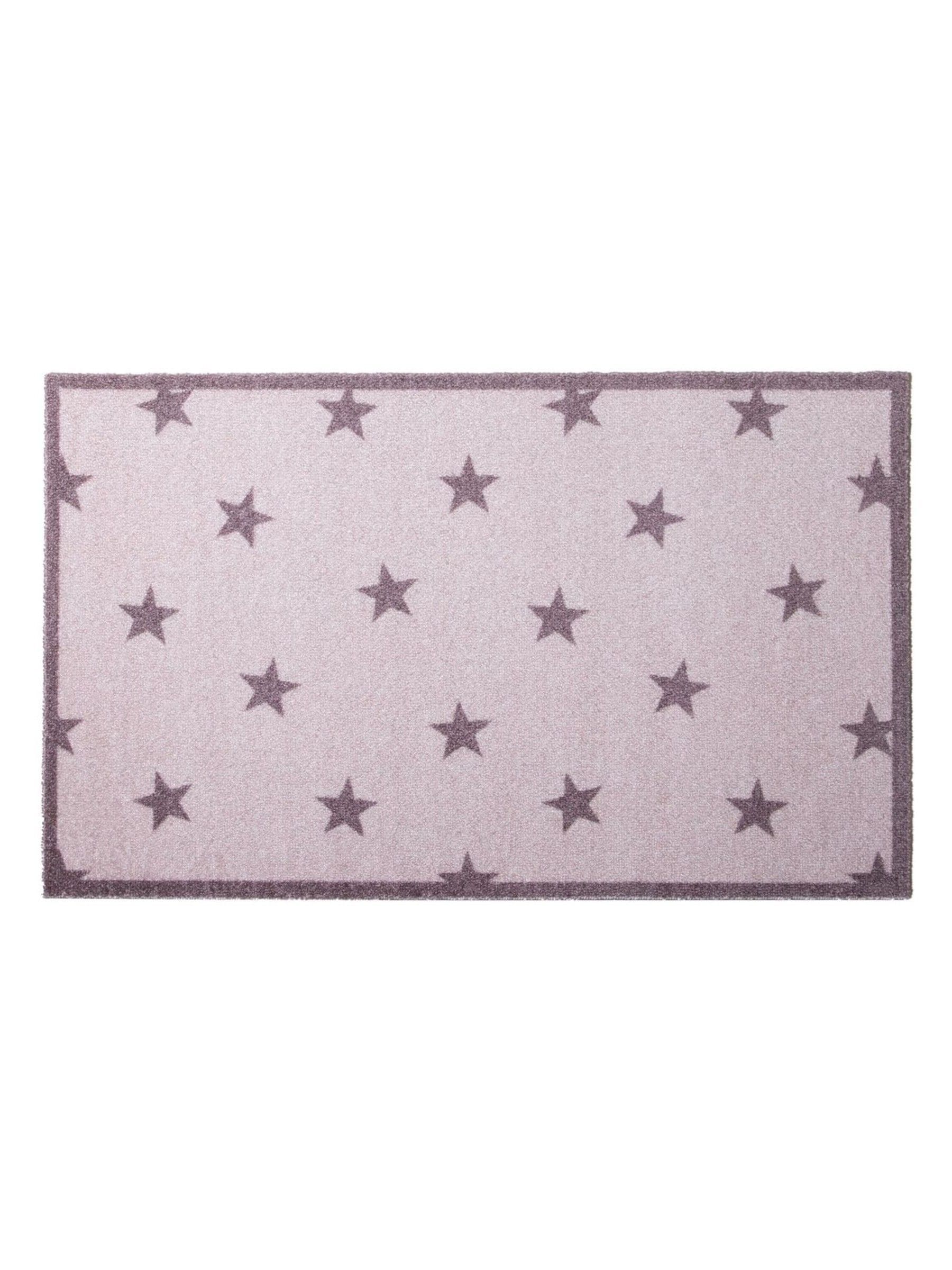 Artsy Mats indoor doormat Brown Stars 80x50cm, UK version
