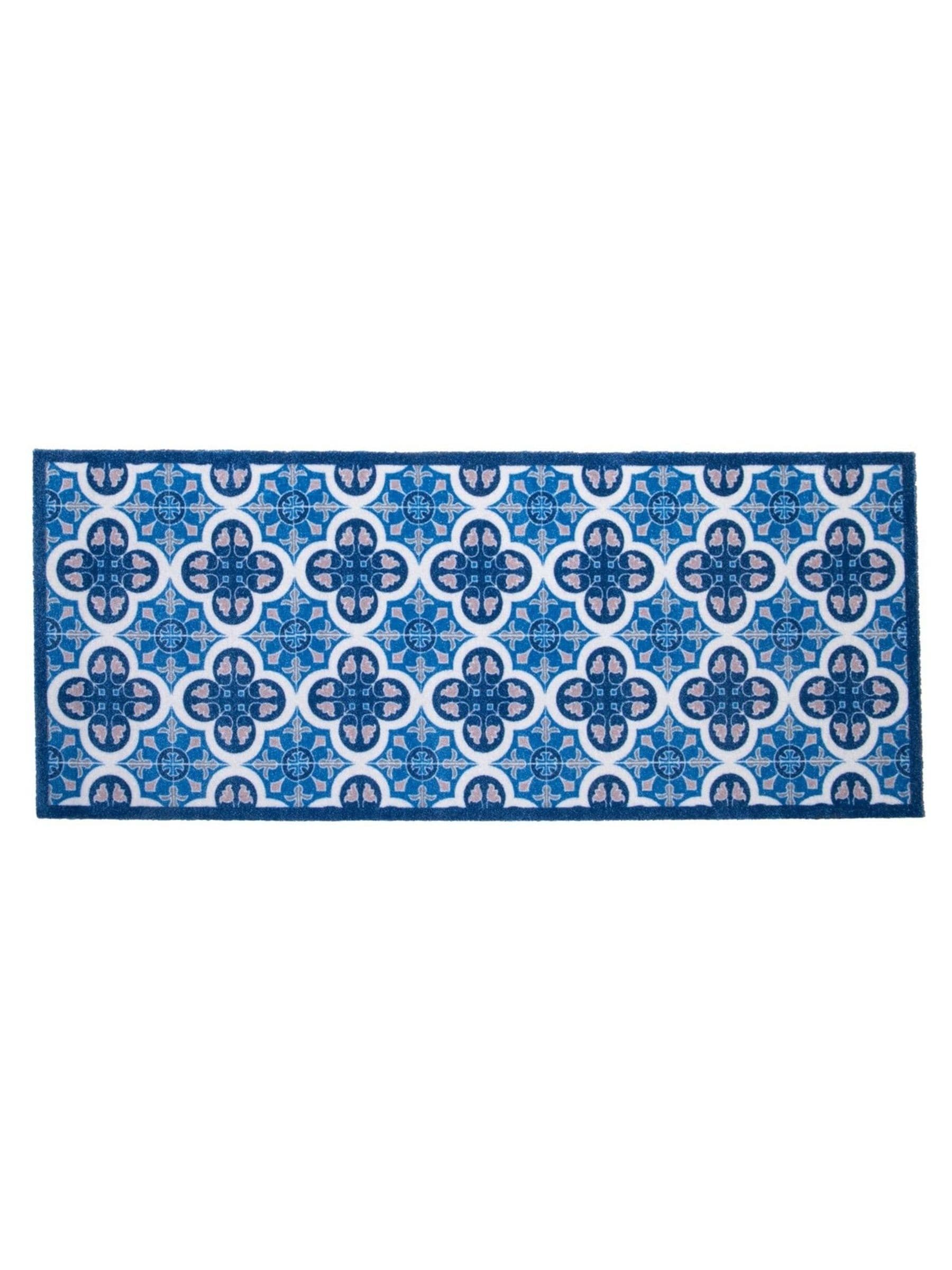 Artsy Mats Blue Mosaic Tile runner 60x150 cm, UK version
