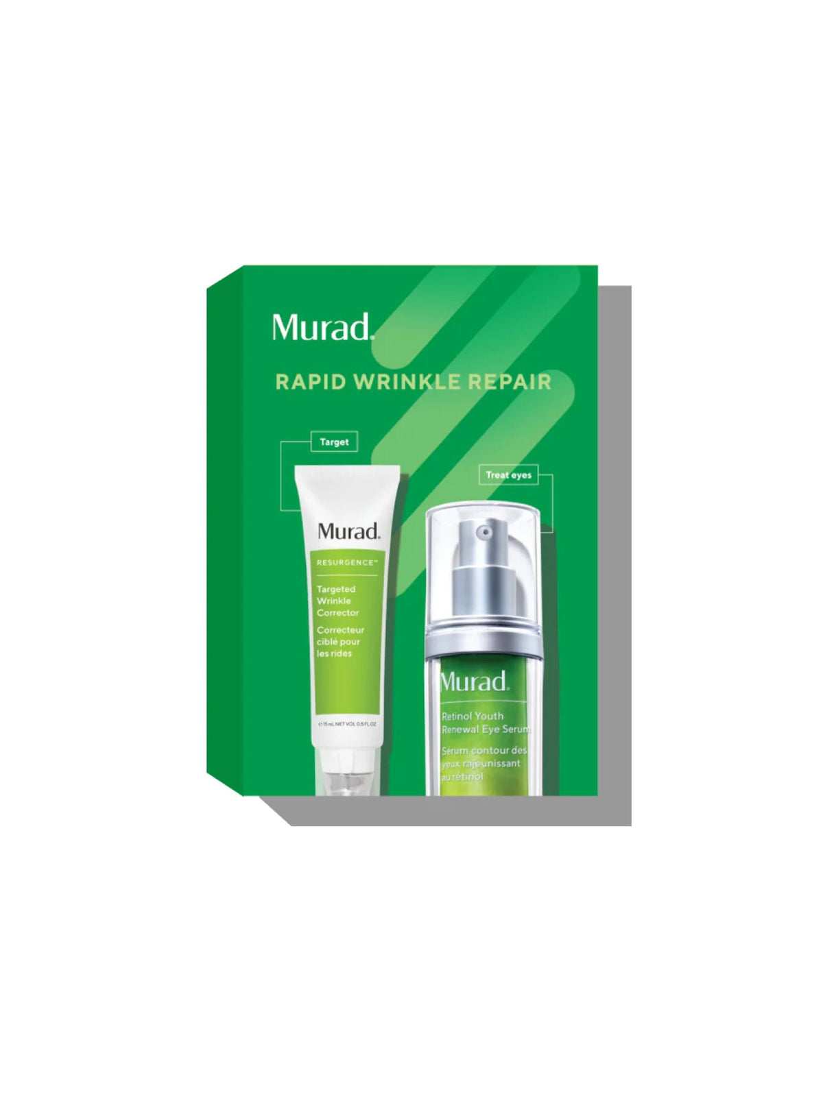 Murad anti-ageing retinol serum and night cream set - British product