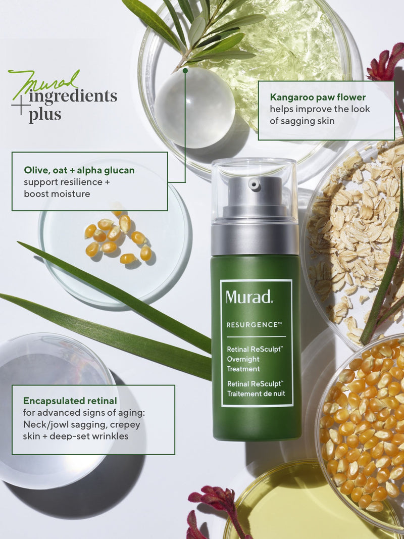 Murad Retinal Re-Sculpt Overnight Treatment serum, imported from the UK