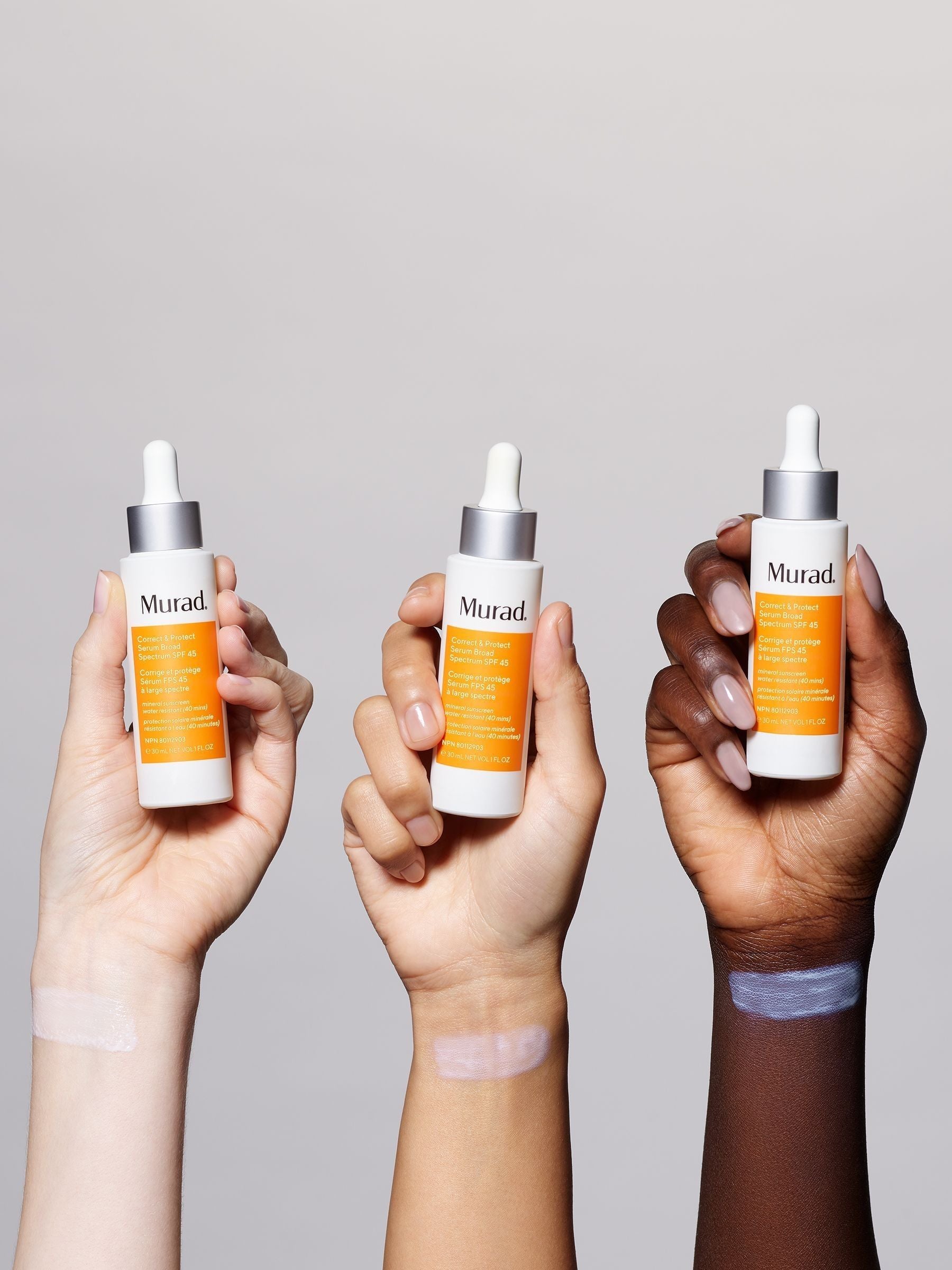 Murad SPF45 sun cream 30ml, imported from the UK
