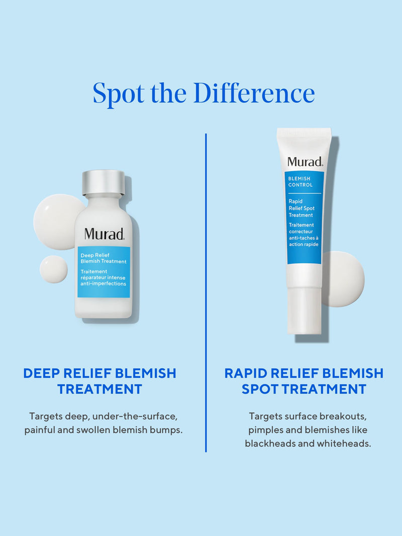 Murad Deep Relief blemish treatment moisturiser 30ml, imported from the UK
