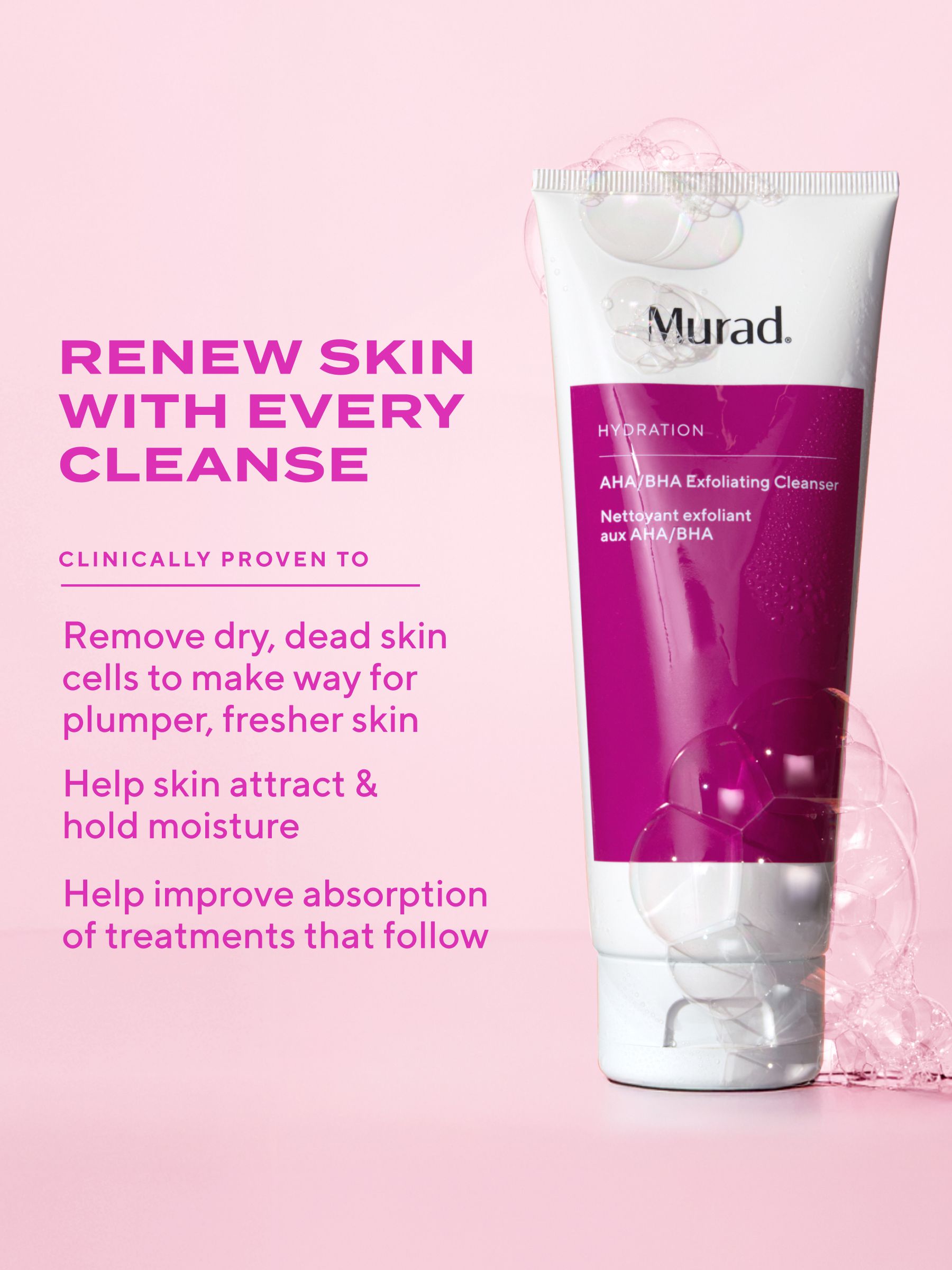 Murad Smooth and Hydrate skincare set with retinol, UK version