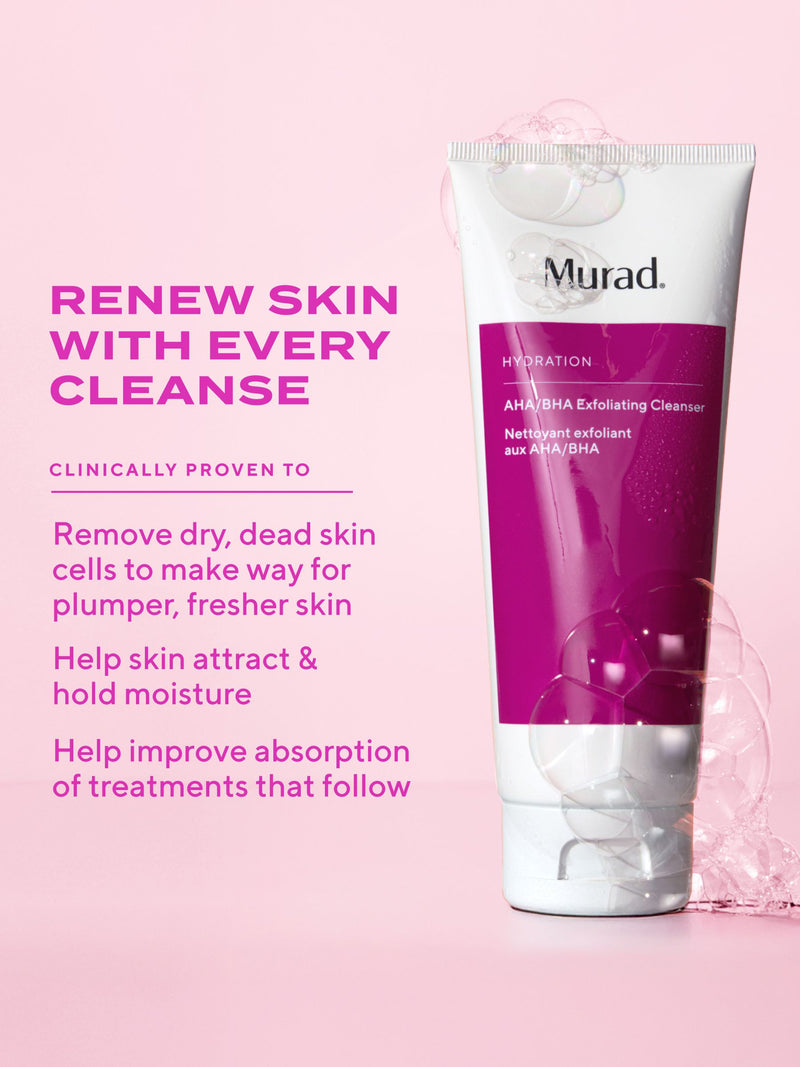 Murad Smooth and Hydrate skincare set with retinol, UK version