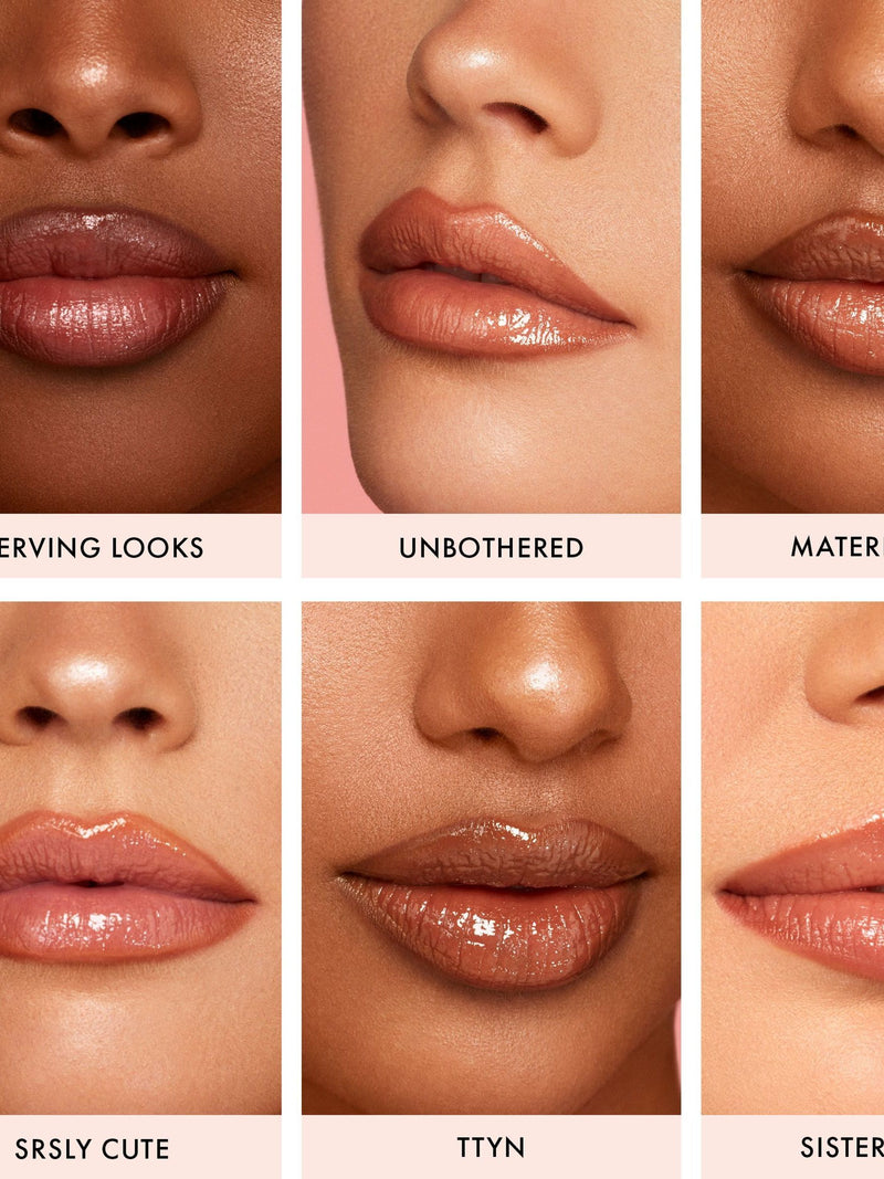 ICONIC London Fuller Pout Lip Liner in Material Girl, imported from the UK
