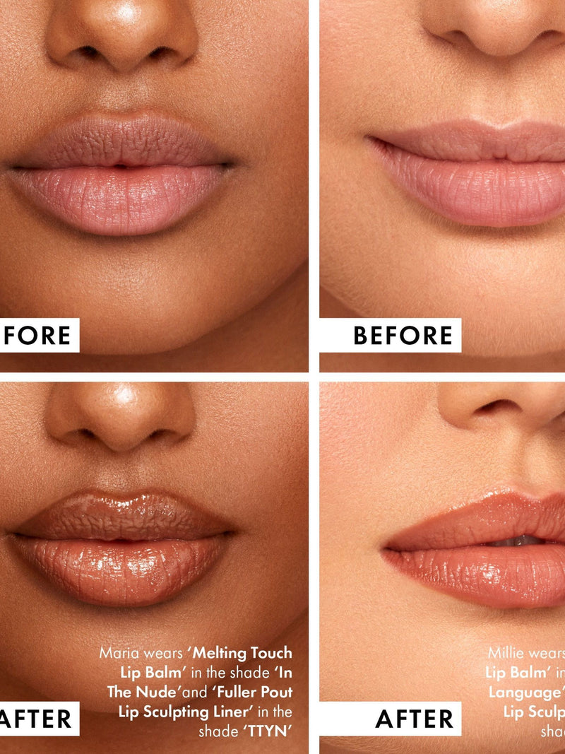 ICONIC London Fuller Pout Lip Liner in Material Girl, imported from the UK