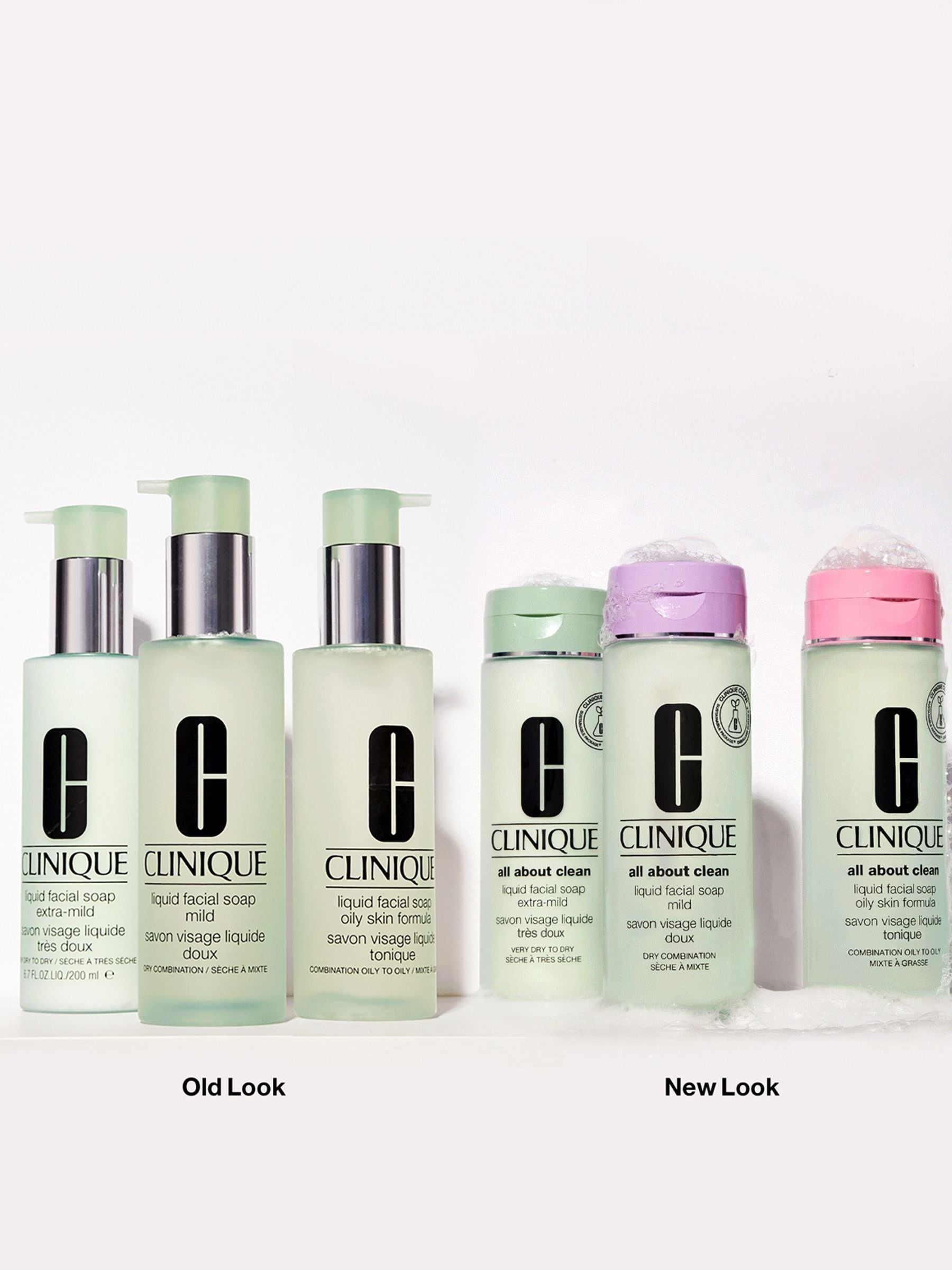 Clinique liquid facial soap 200ml, imported from the UK
