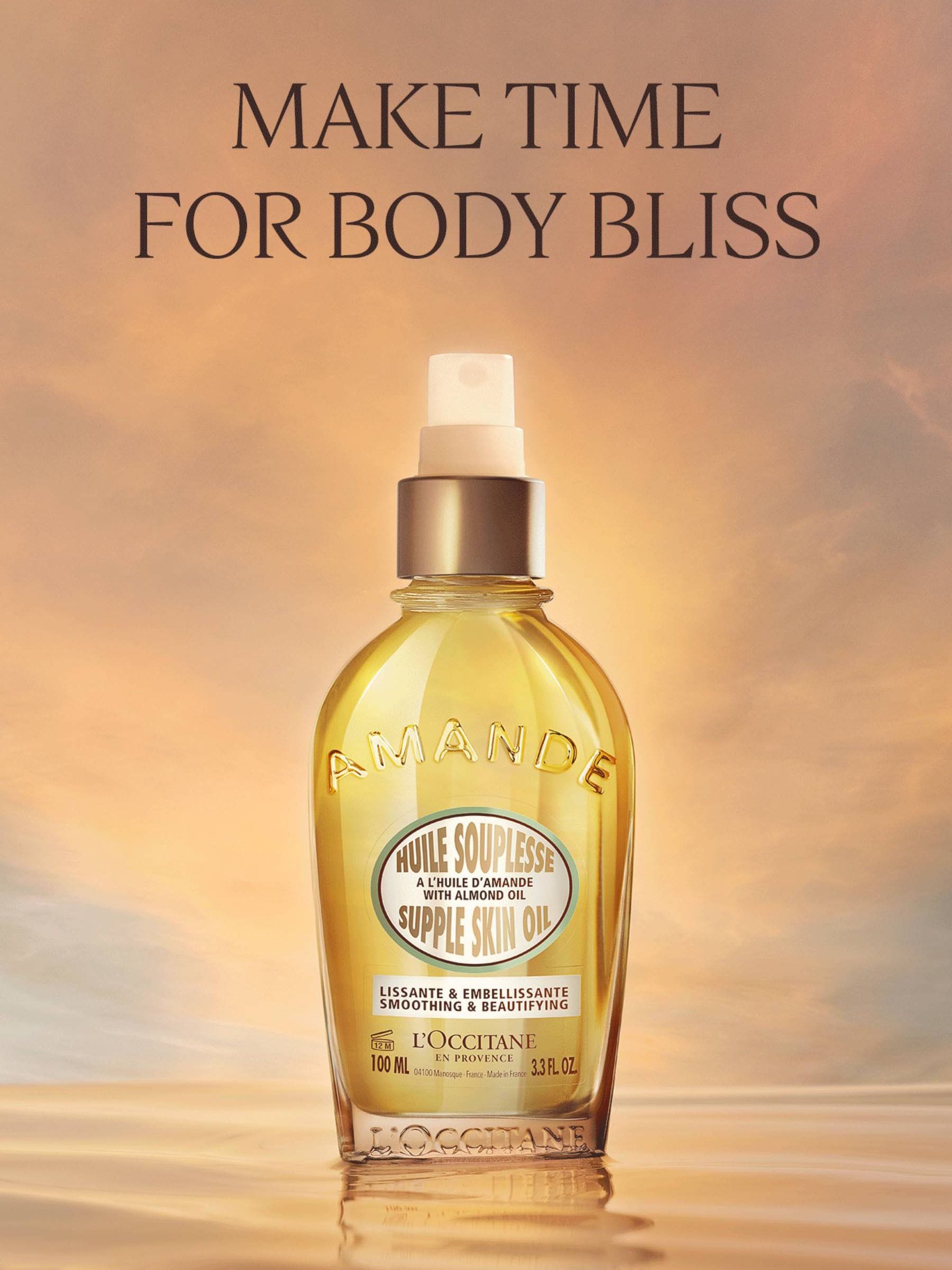 L'Occitane Almond Supple Skin Oil 100ml, UK version