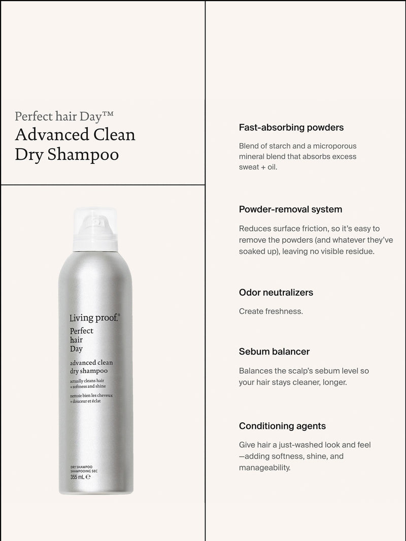 Living Proof dry shampoo Jumbo PhD Advanced Clean 355ml, UK version