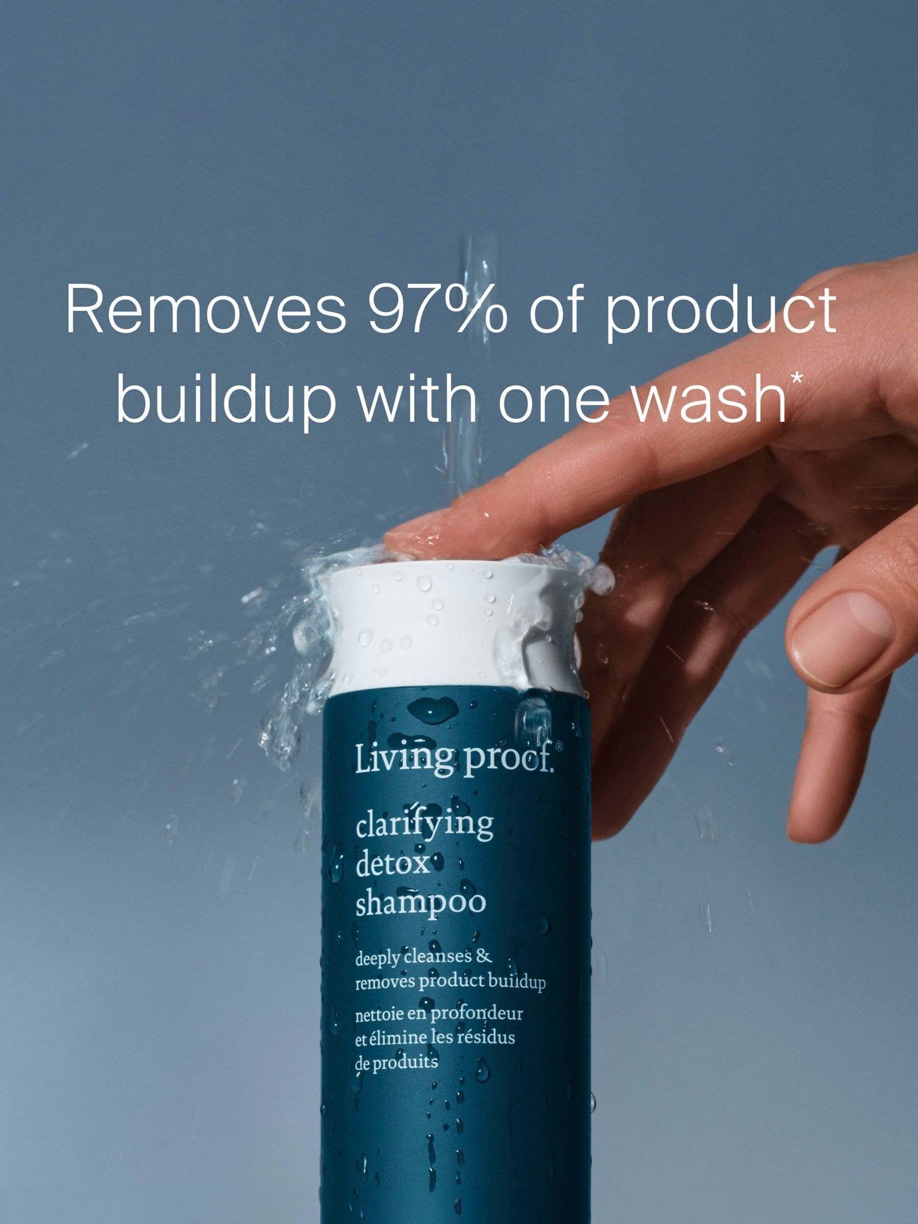 Living Proof clarifying detox shampoo 236ml, imported from the UK