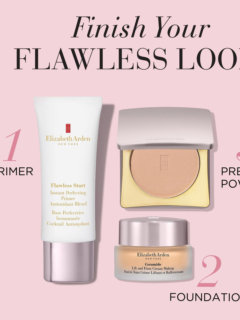 Elizabeth Arden Flawless Finish Skincaring Pressed Powder (British brand)