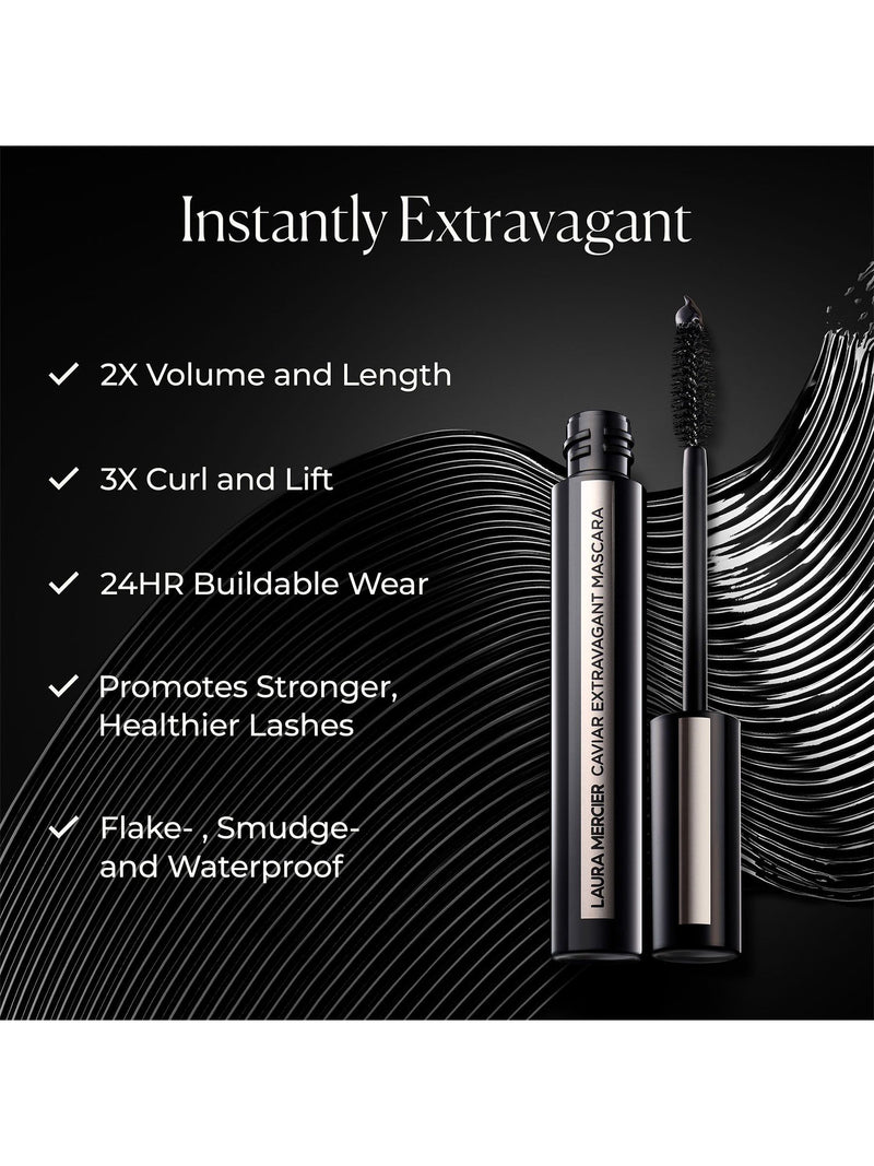 Laura Mercier Caviar Extravagant Mascara Full Size - British product