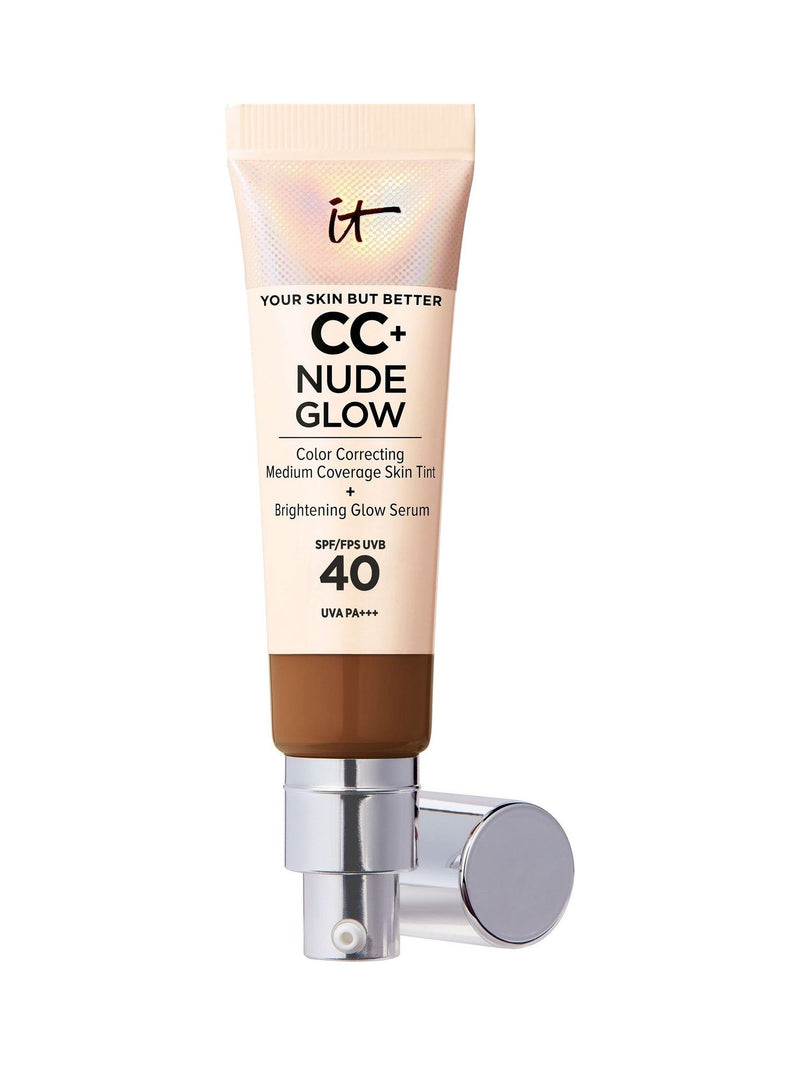 IT Cosmetics CC+ Nude Glow Lightweight Foundation + Glow Serum with SPF 40