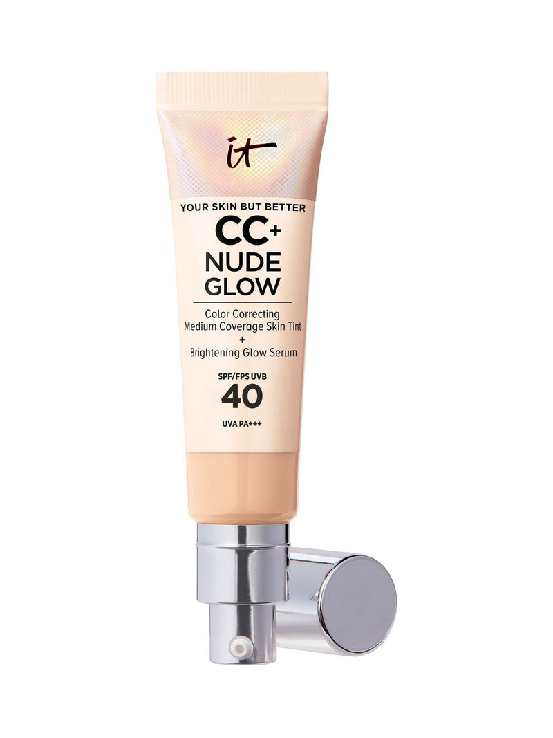 IT Cosmetics CC+ Nude Glow Lightweight Foundation + Glow Serum with SPF 40