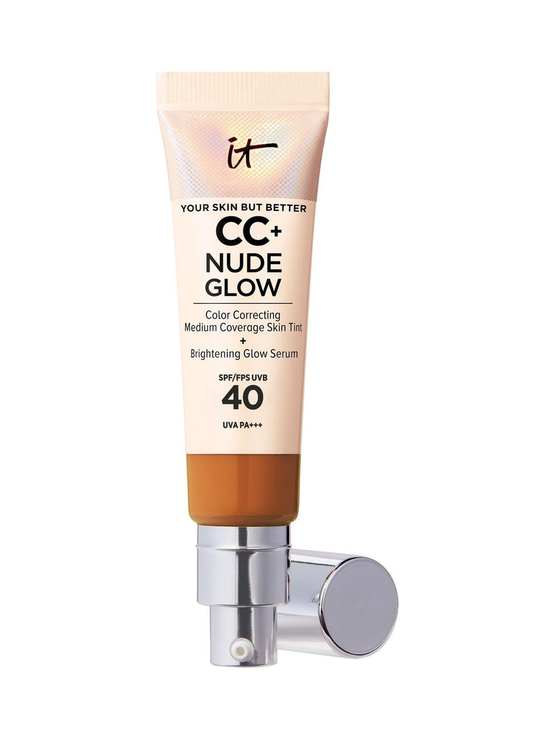 IT Cosmetics CC+ Nude Glow Lightweight Foundation + Glow Serum with SPF 40