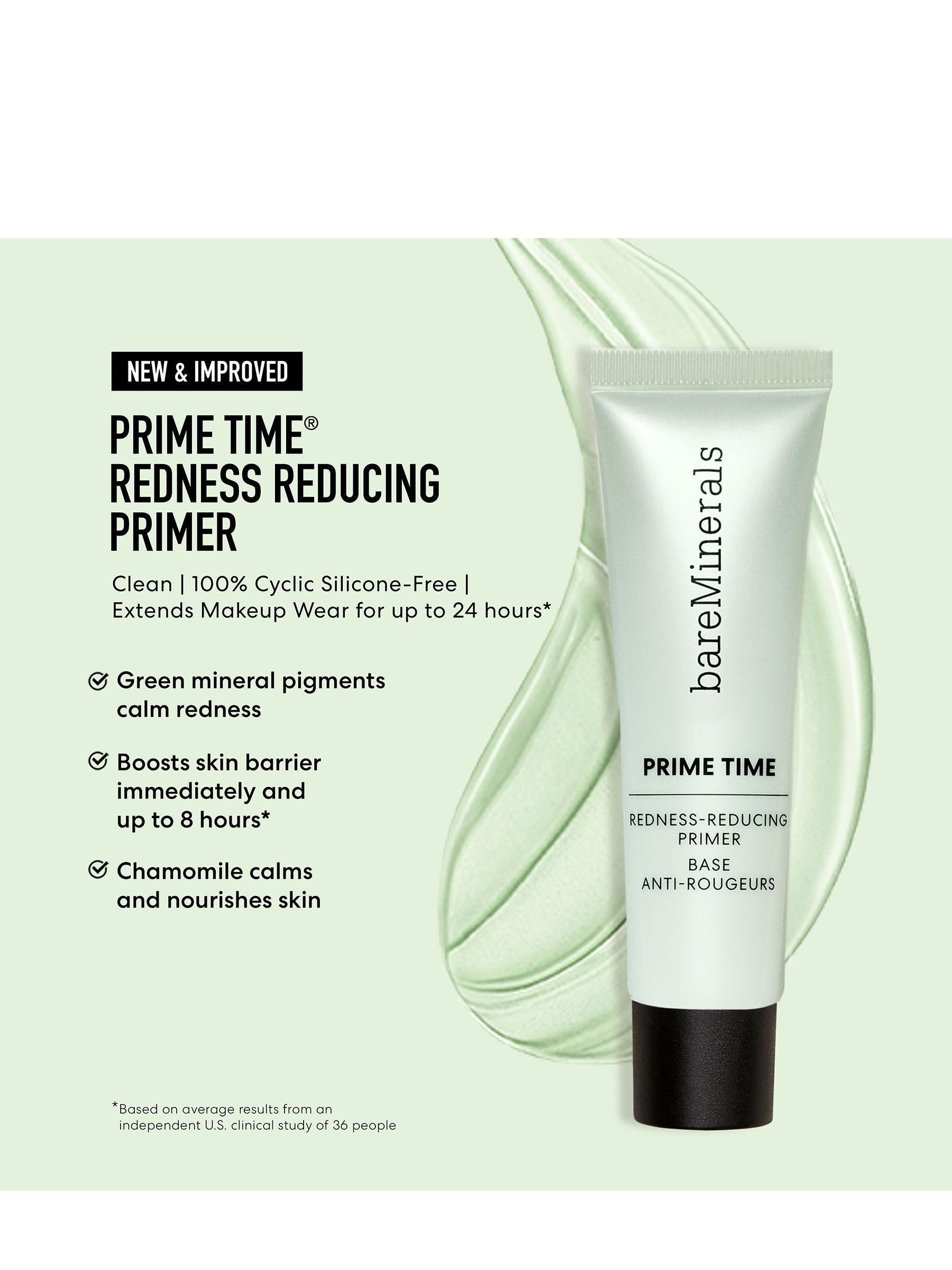 bareMinerals PRIME TIME Redness Reducing Primer (British brand)