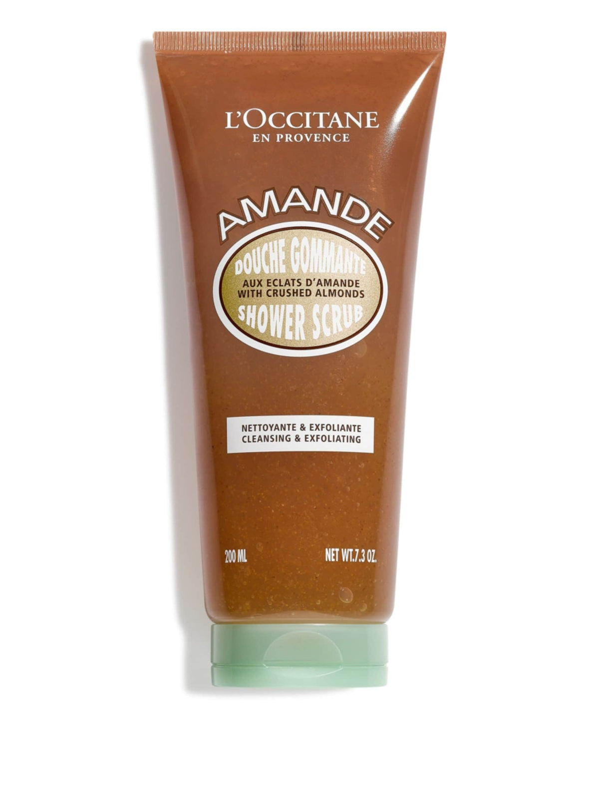 L'Occitane Almond Shower Scrub 200ml, UK version