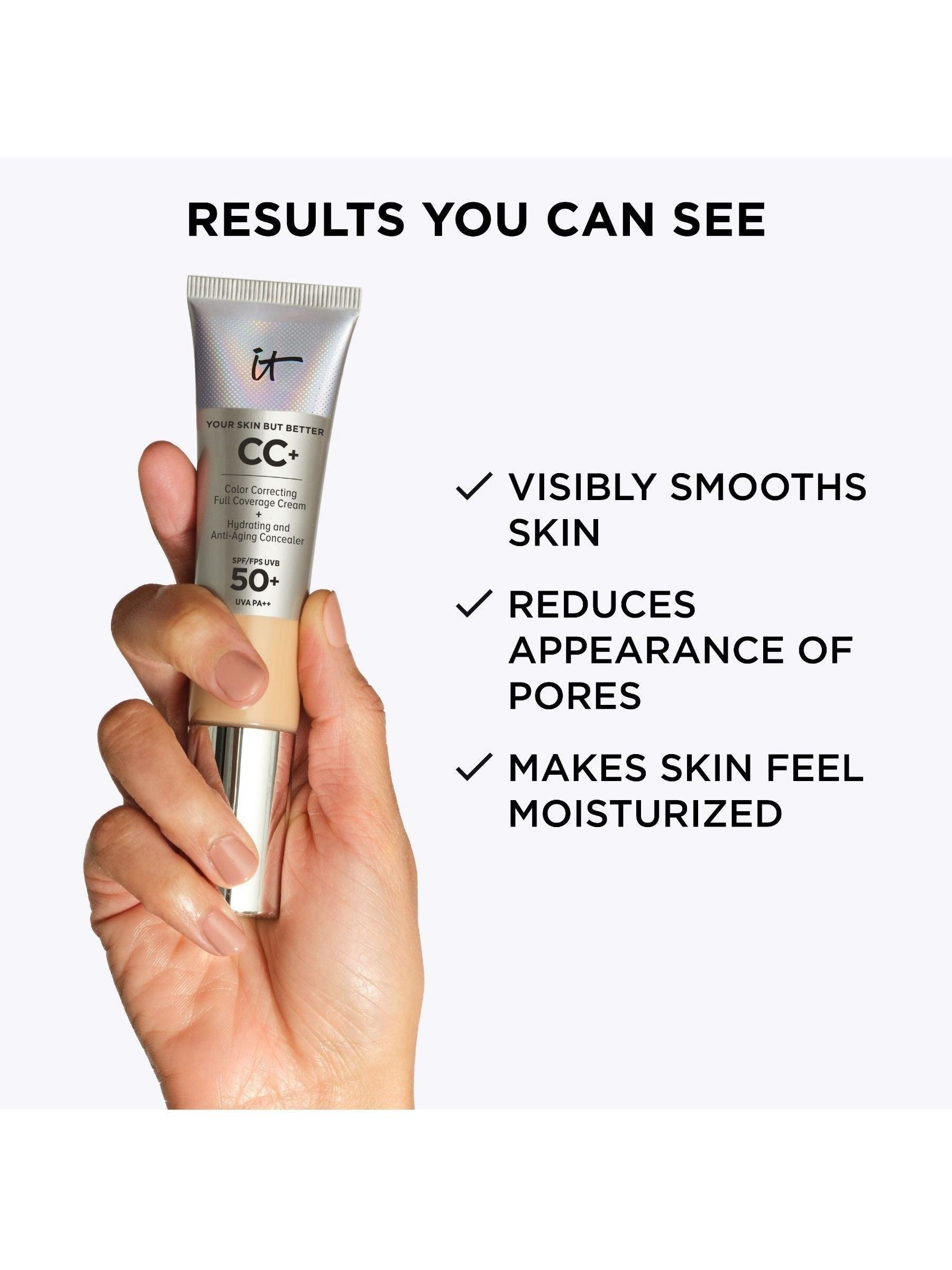 IT Cosmetics CC Cream Rich Honey Full Size, UK version