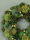 Dibor Green Hemlock Grove Wreath
